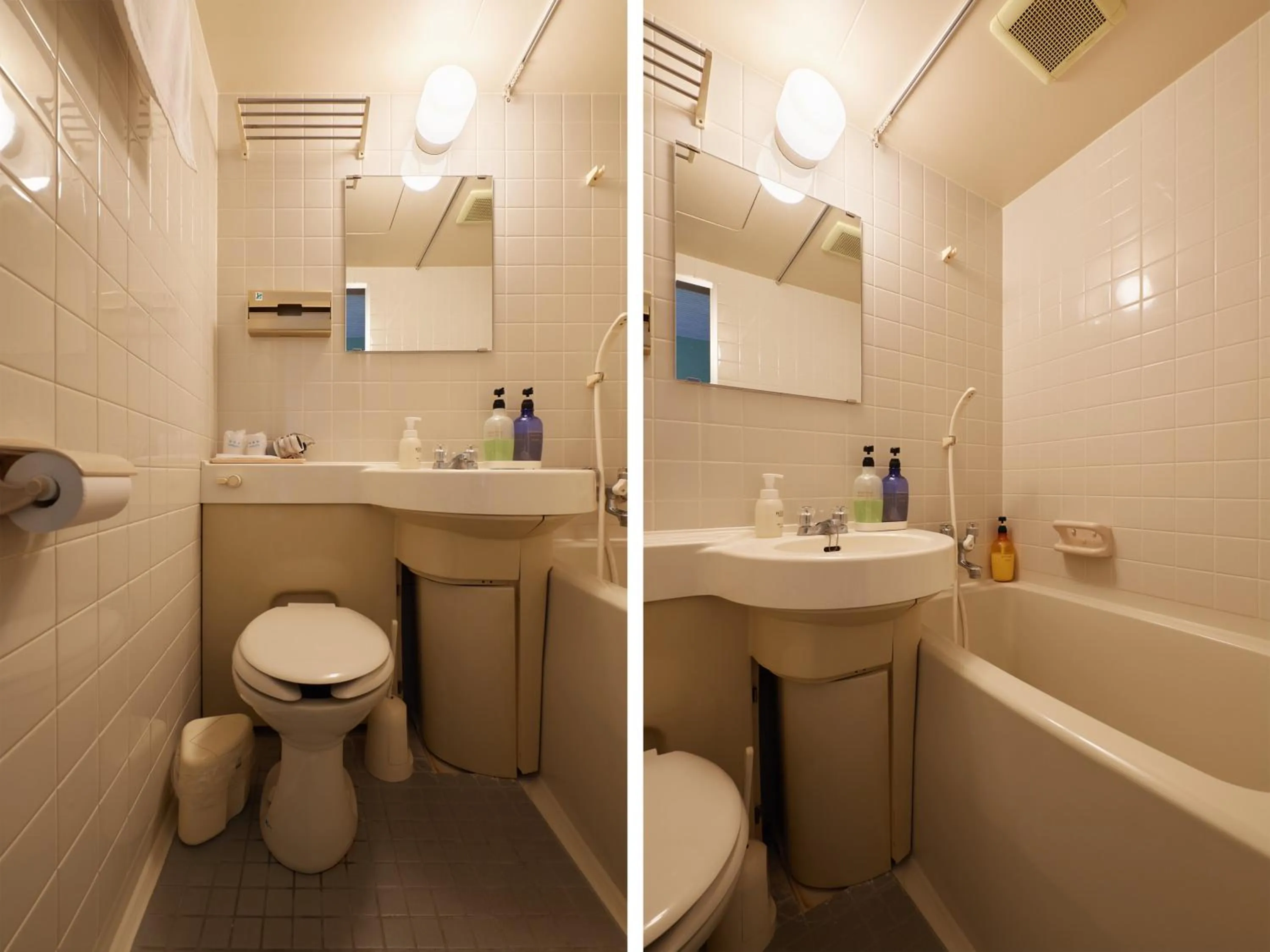 Bathroom in Sakura no Yakata Hotel