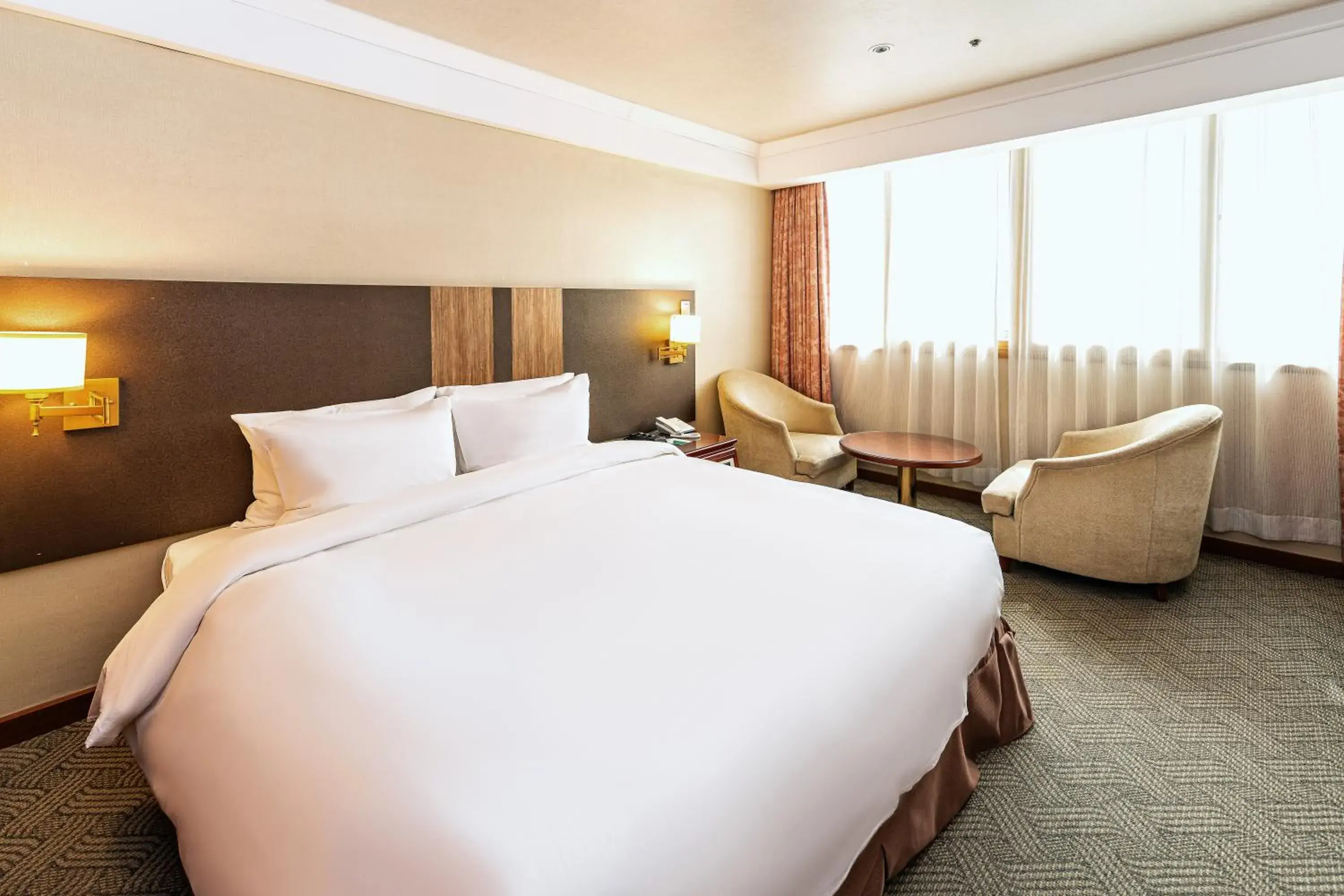 Decorative detail, Bed in Koreana Hotel Decorative detail, Bed in Koreana Hotel