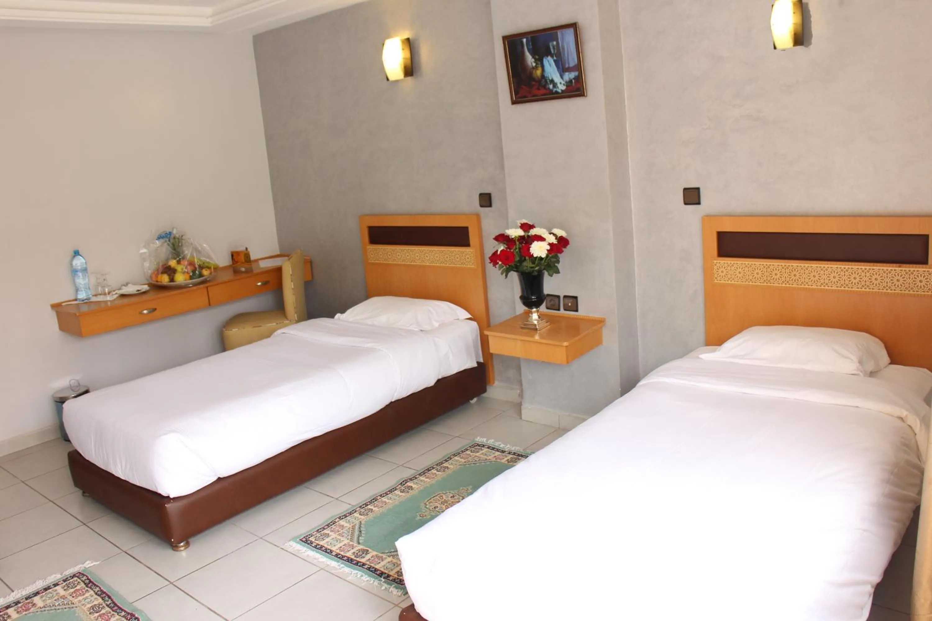 Bed in Hotel Club Almoggar Garden Beach