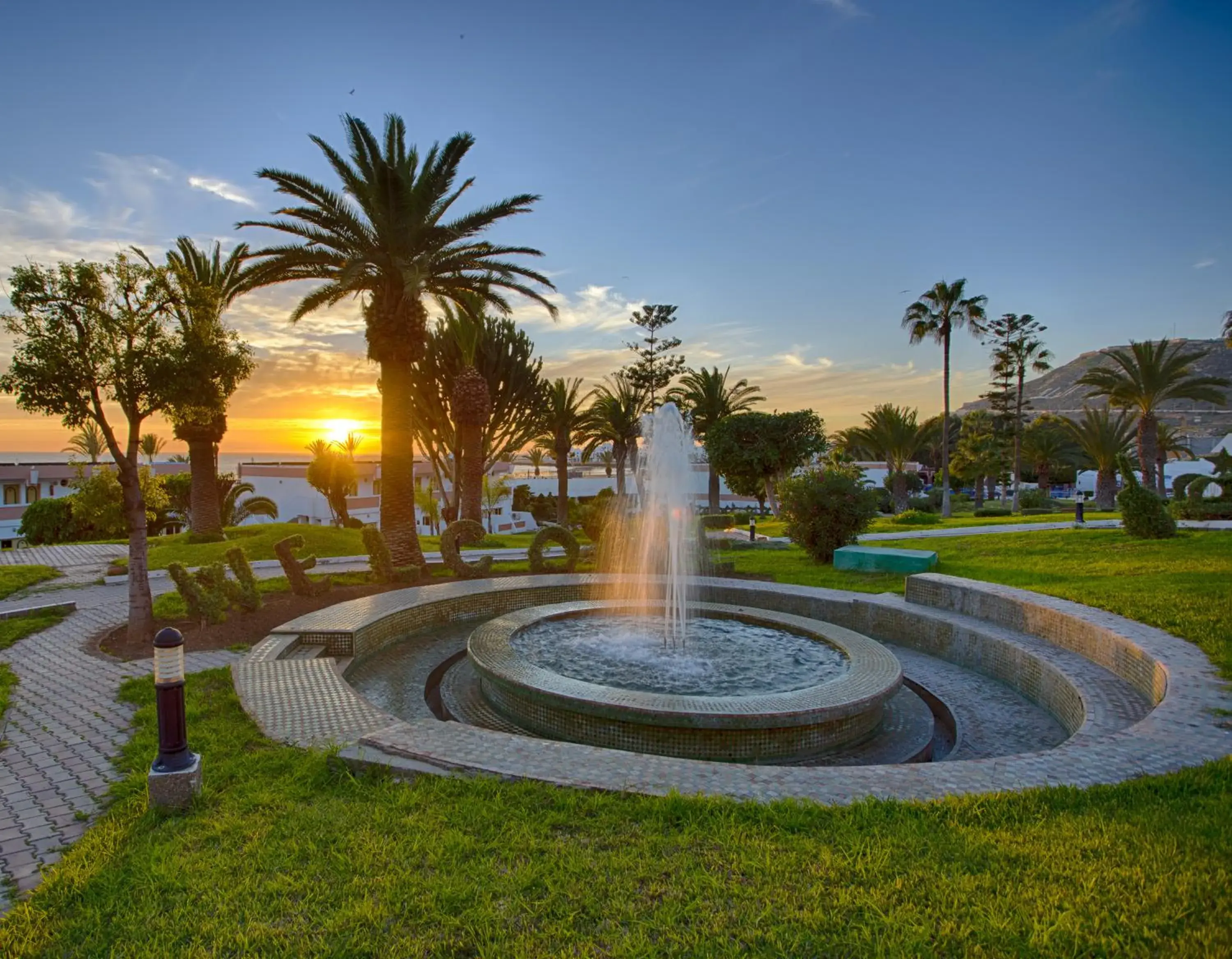 Garden in Hotel Club Almoggar Garden Beach