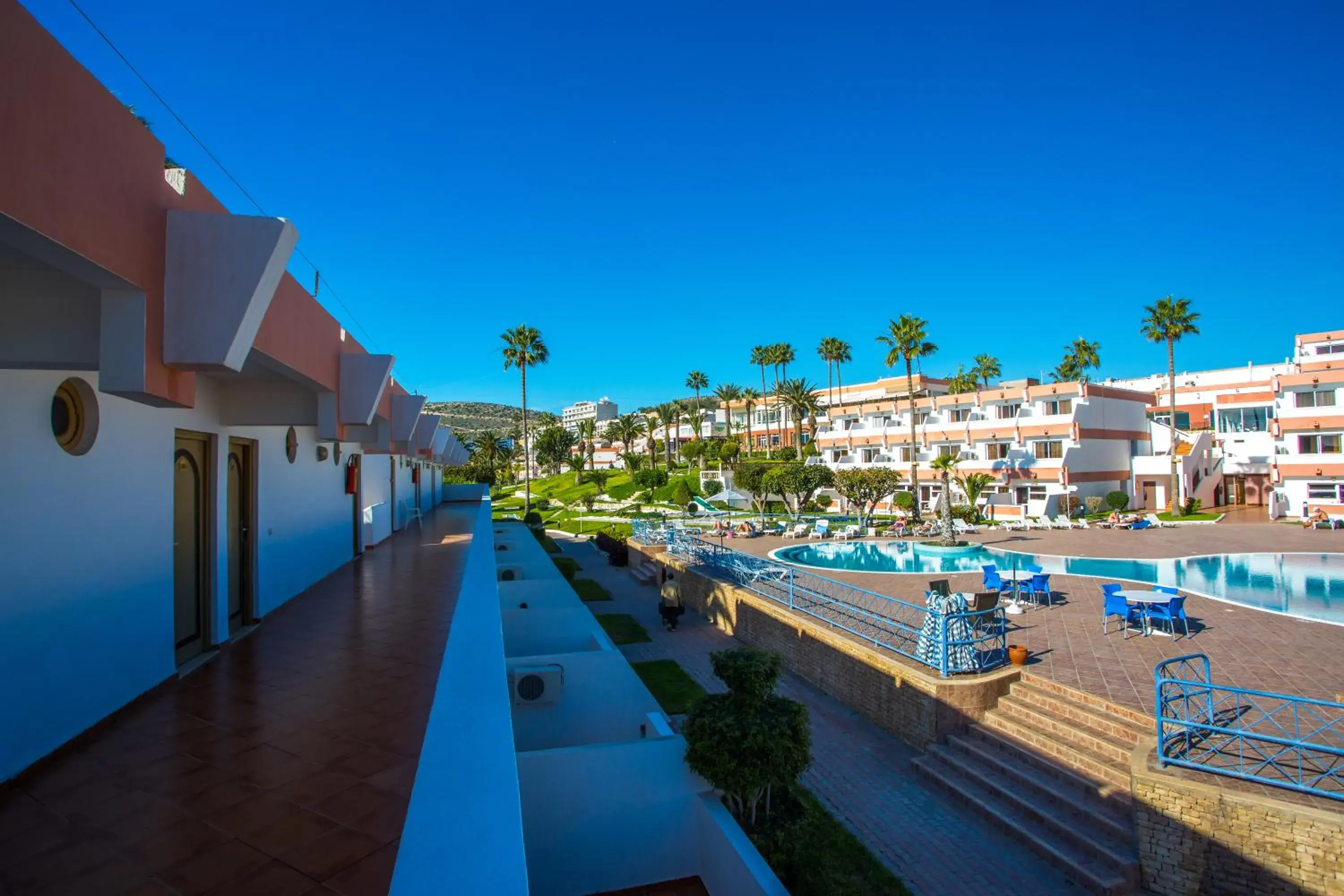 Balcony/Terrace in Hotel Club Almoggar Garden Beach