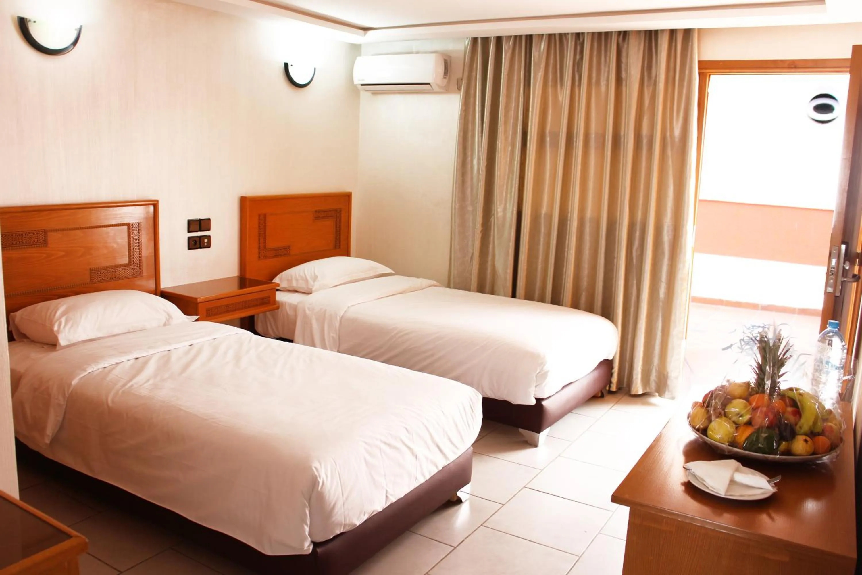 Bedroom, Bed in Hotel Club Almoggar Garden Beach