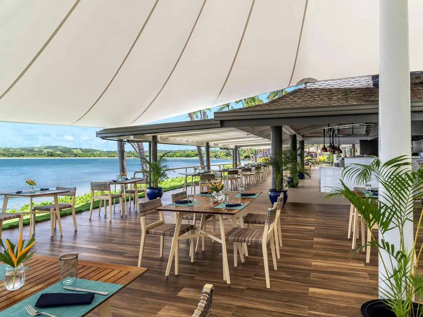 Restaurant/places to eat in Shangri-La Yanuca Island, Fiji