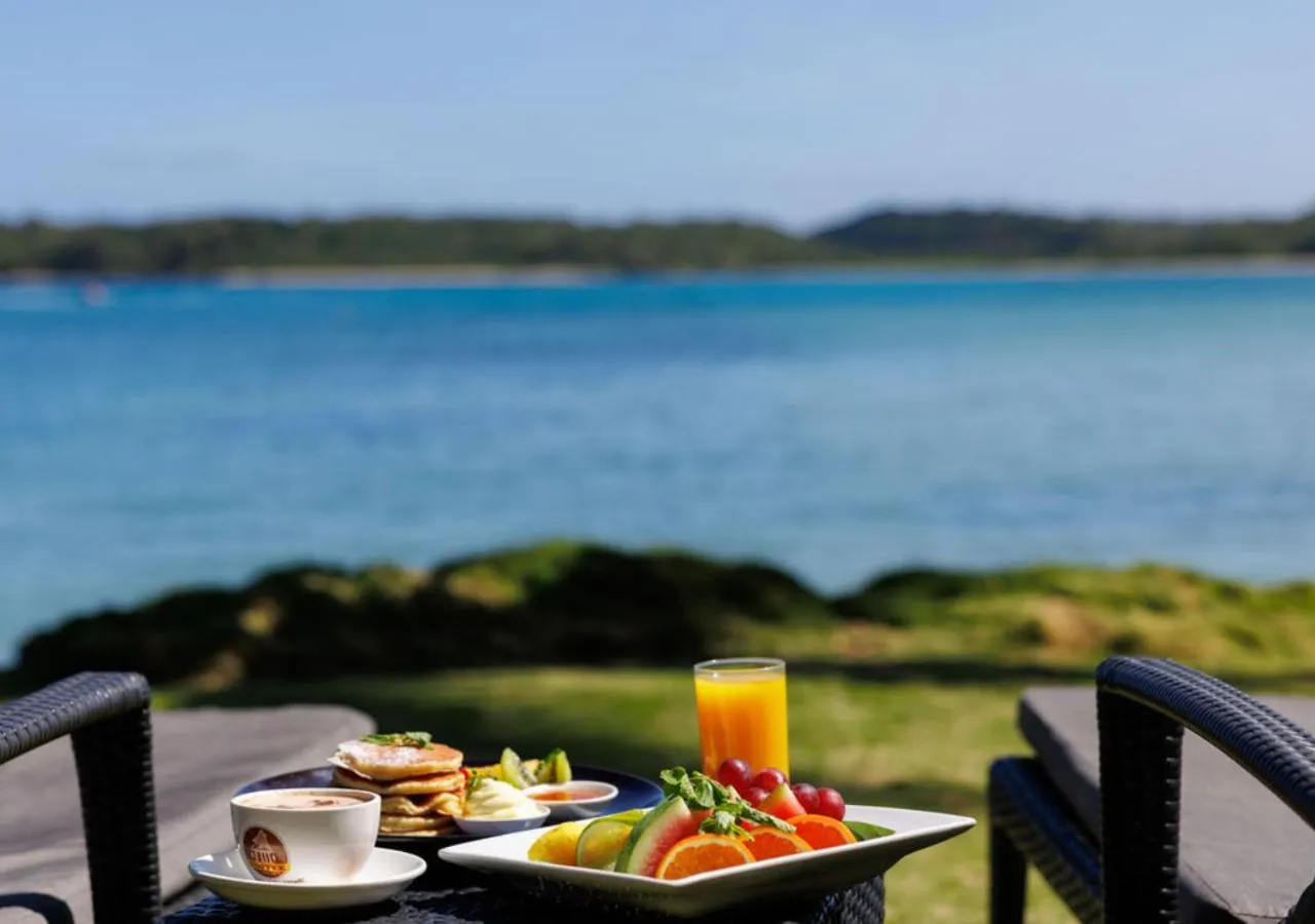 Food close-up in Shangri-La Yanuca Island, Fiji