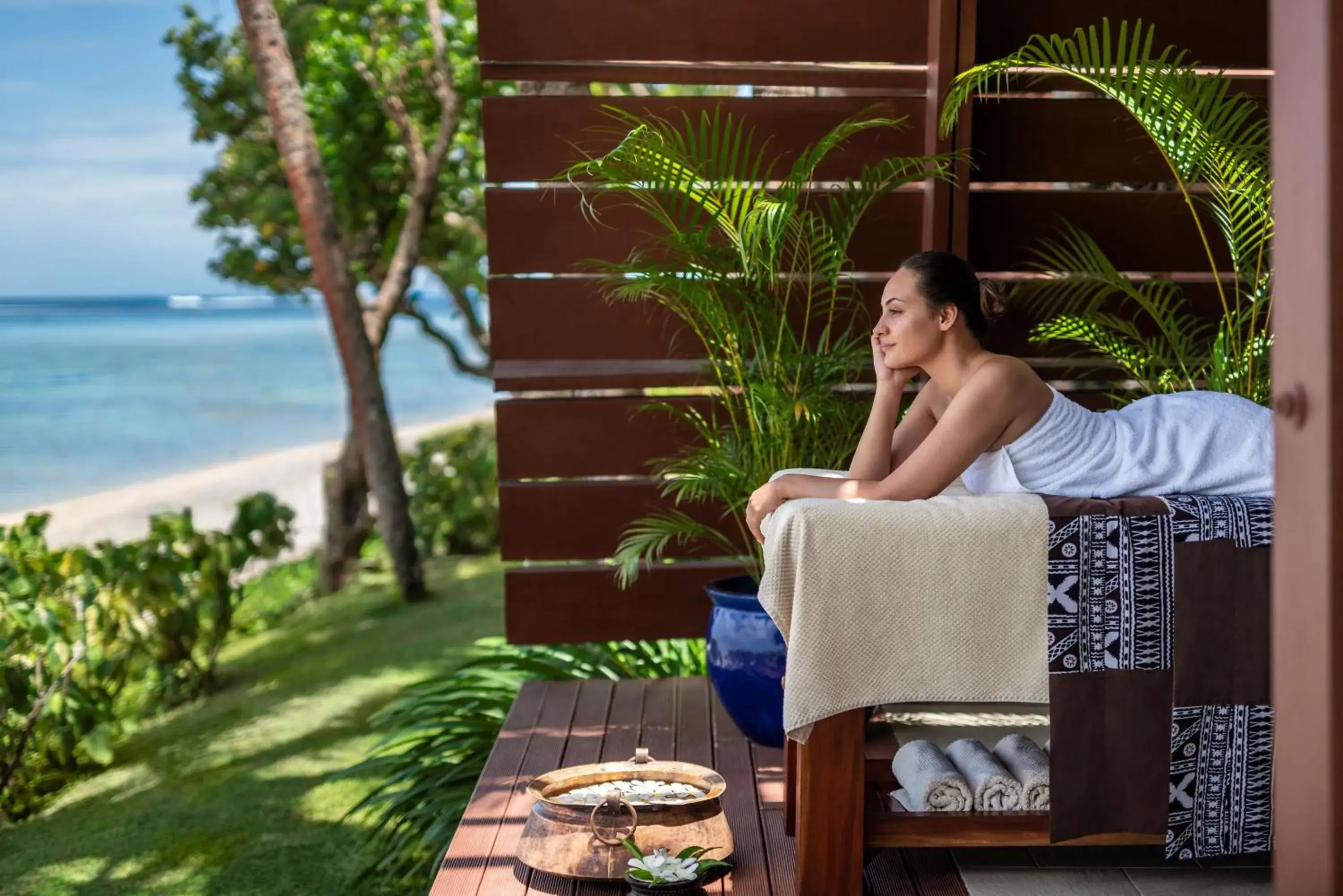 Spa and wellness centre/facilities in Shangri-La Yanuca Island, Fiji Spa and wellness centre/facilities in Shangri-La Yanuca Island, Fiji