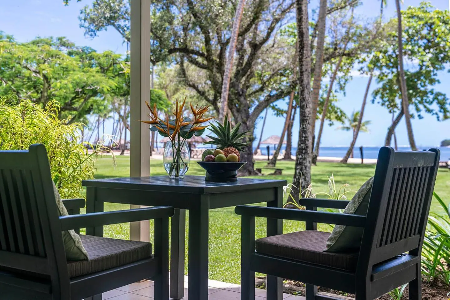 Balcony/Terrace in Shangri-La Yanuca Island, Fiji