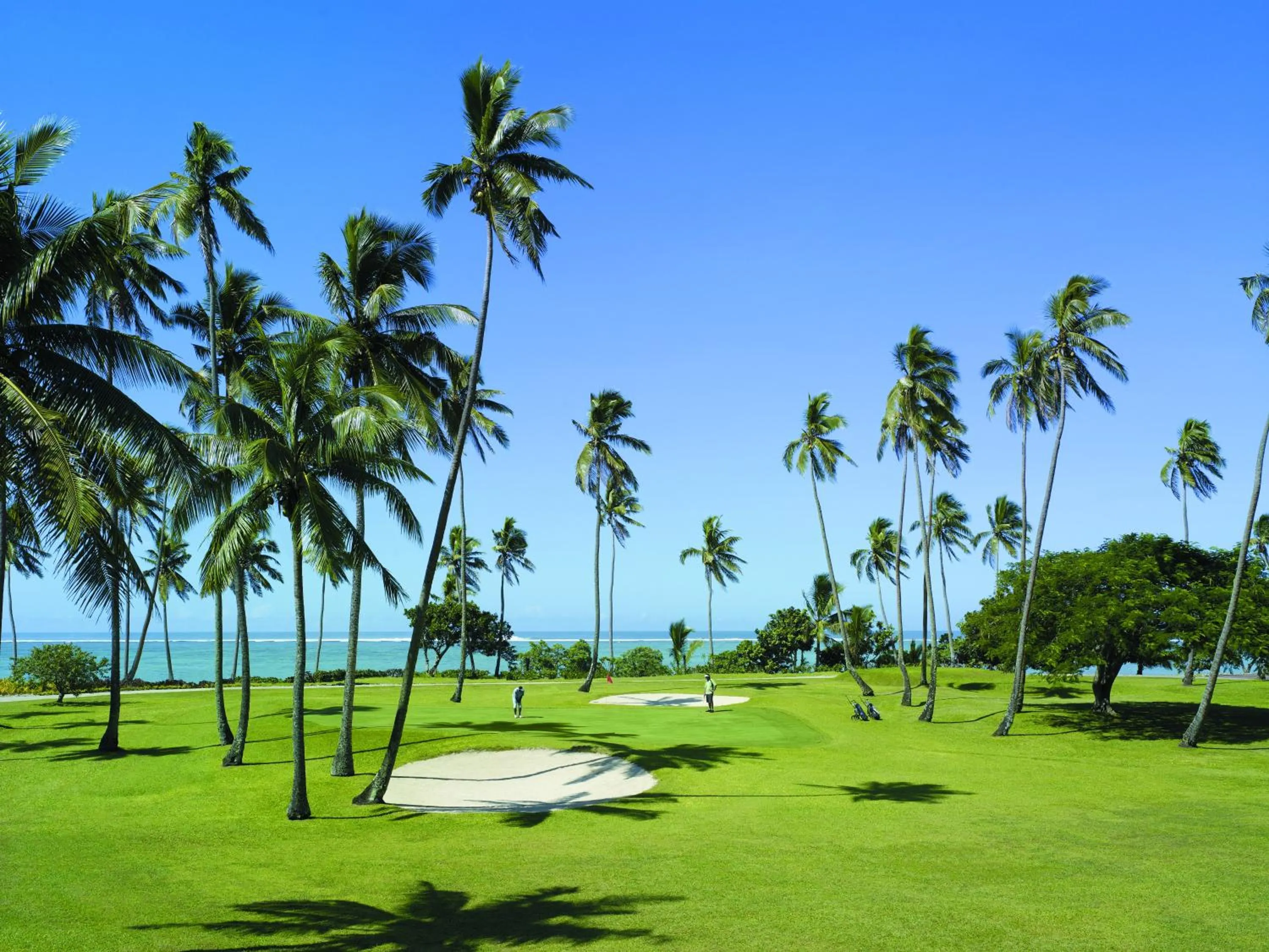 Golfcourse in Shangri-La Yanuca Island, Fiji