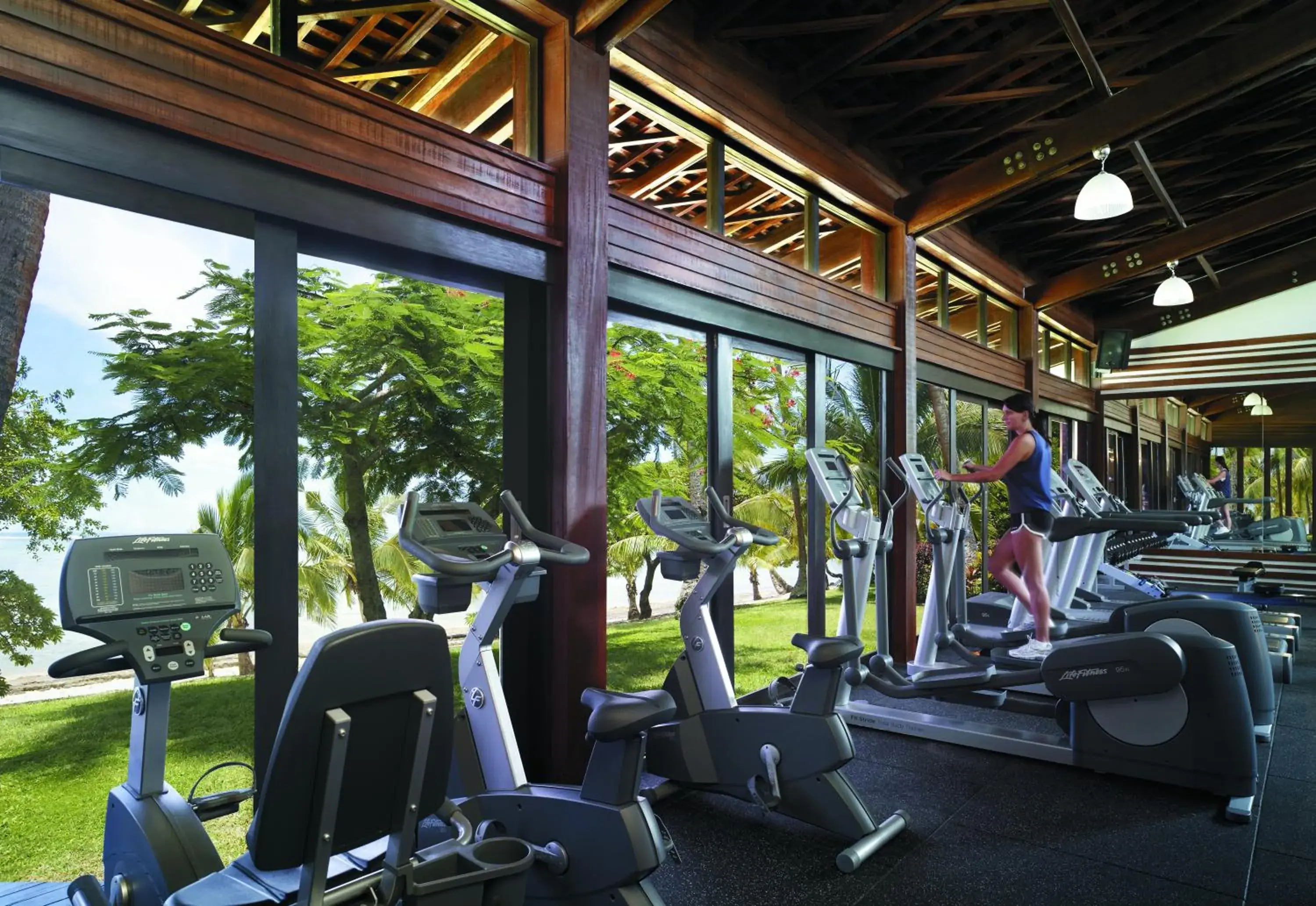 Fitness centre/facilities in Shangri-La Yanuca Island, Fiji Fitness centre/facilities in Shangri-La Yanuca Island, Fiji