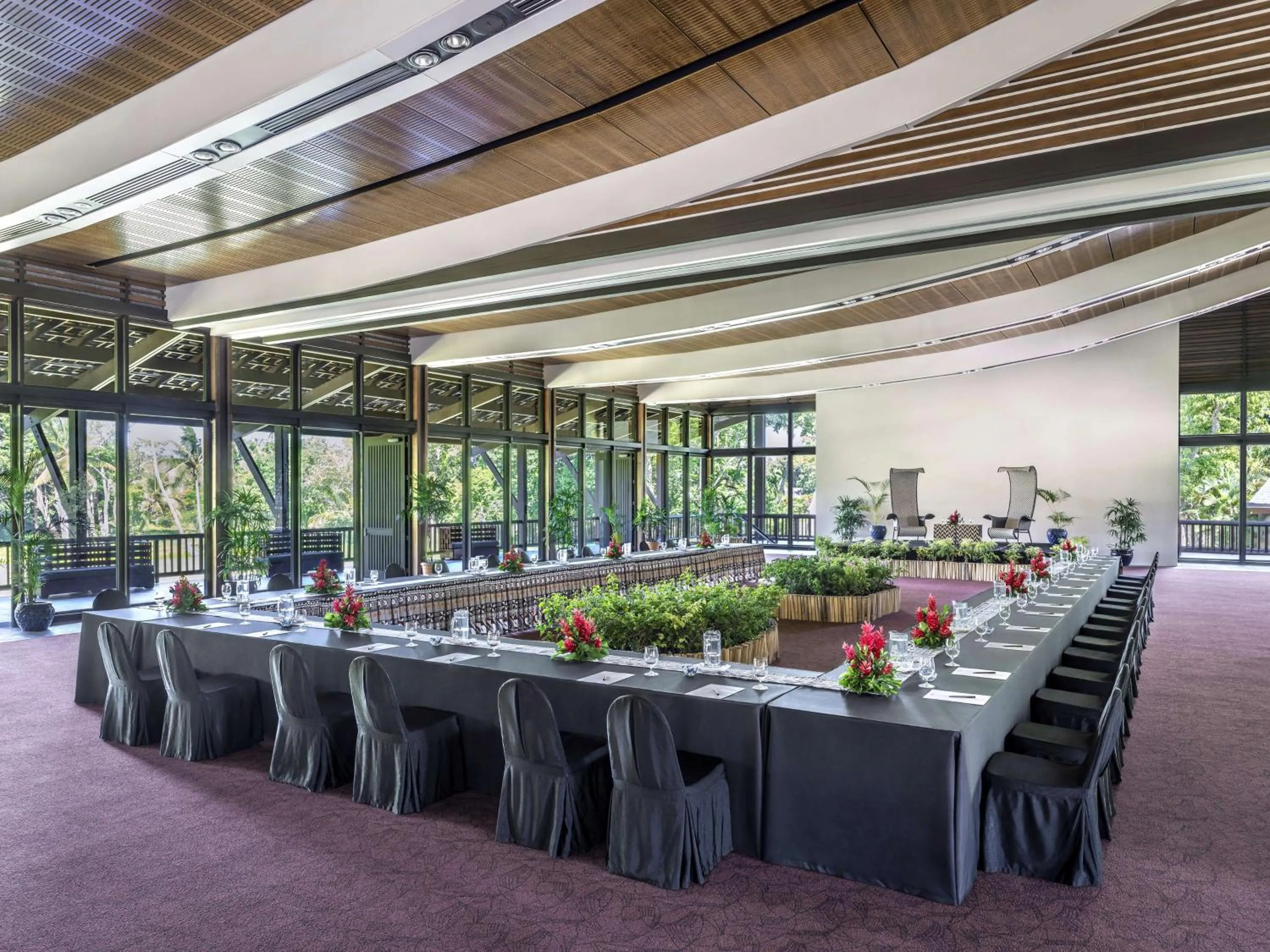 On site in Shangri-La Yanuca Island, Fiji