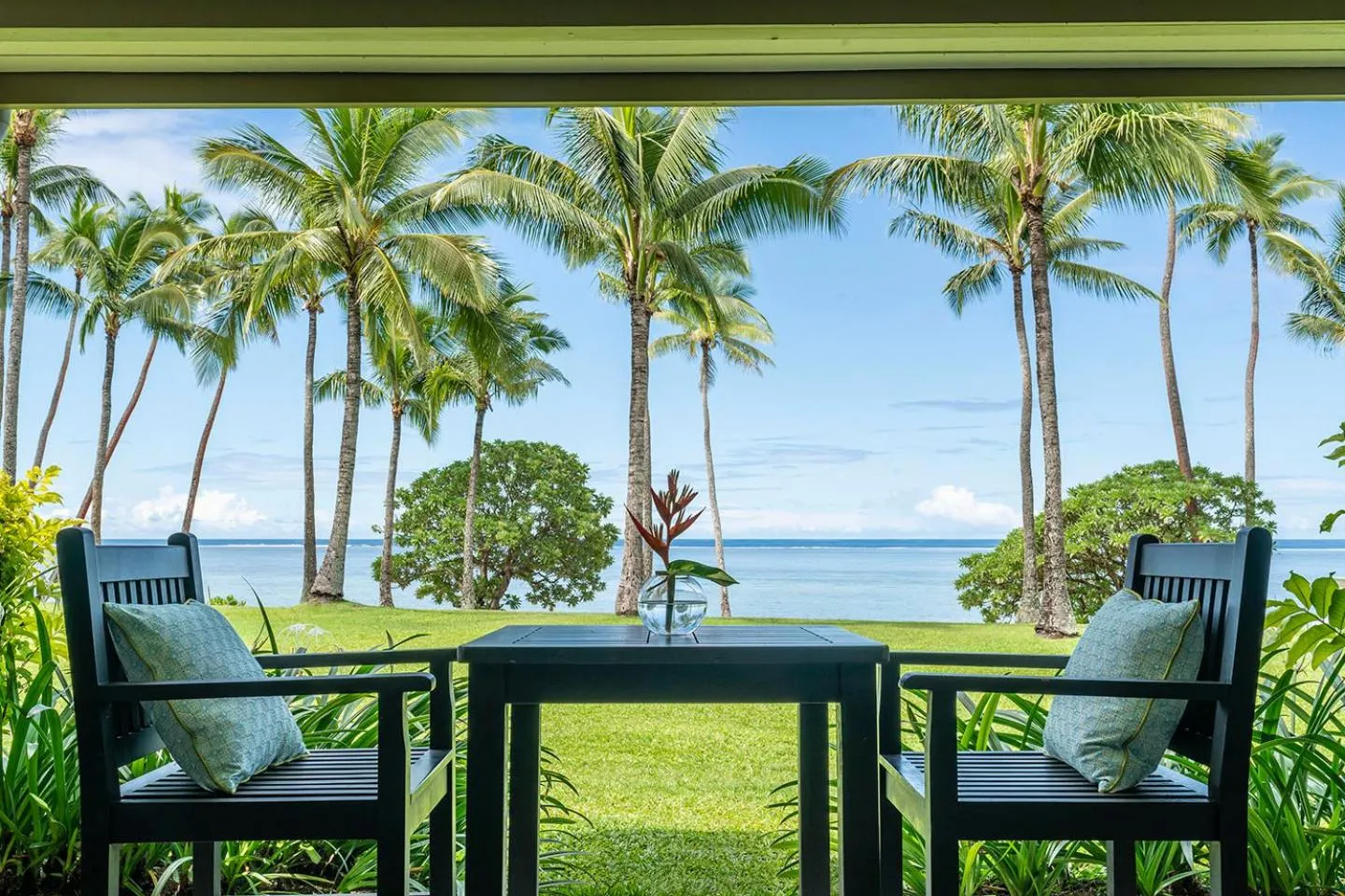 Sea view in Shangri-La Yanuca Island, Fiji