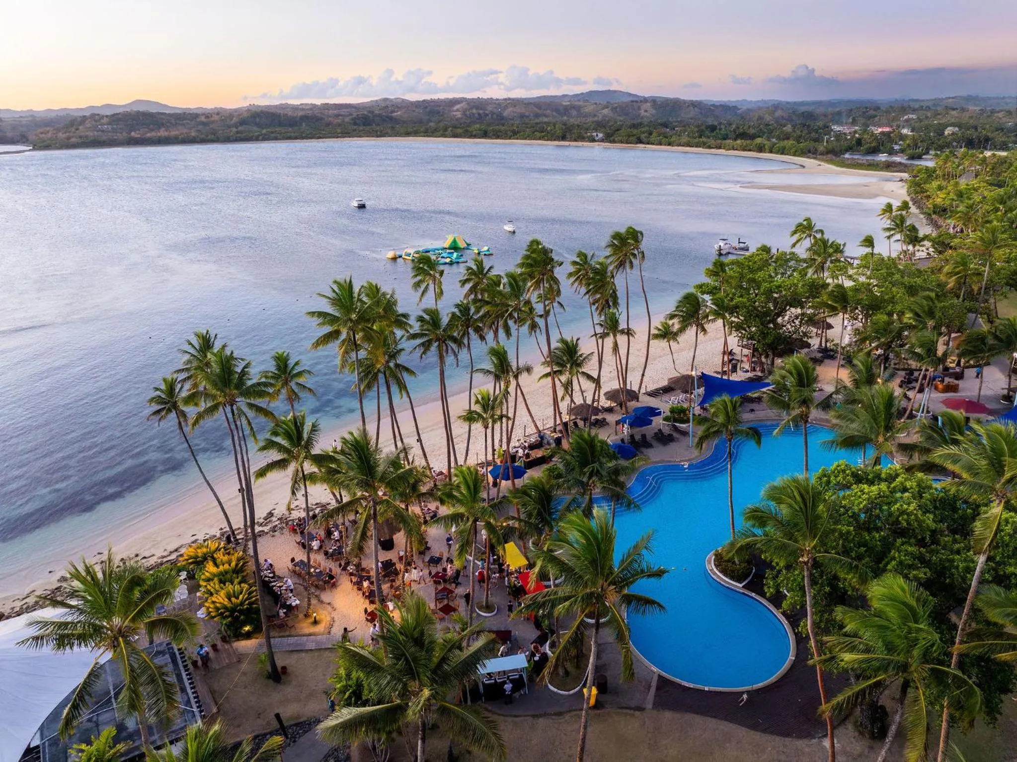 View (from property/room) in Shangri-La Yanuca Island, Fiji