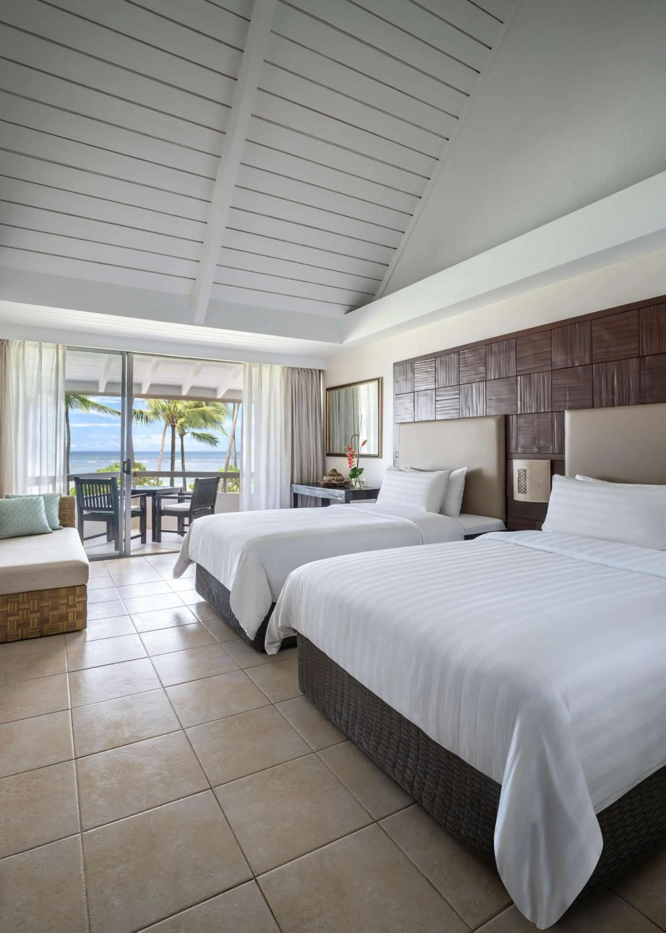 Photo of the whole room, Bed in Shangri-La Yanuca Island, Fiji