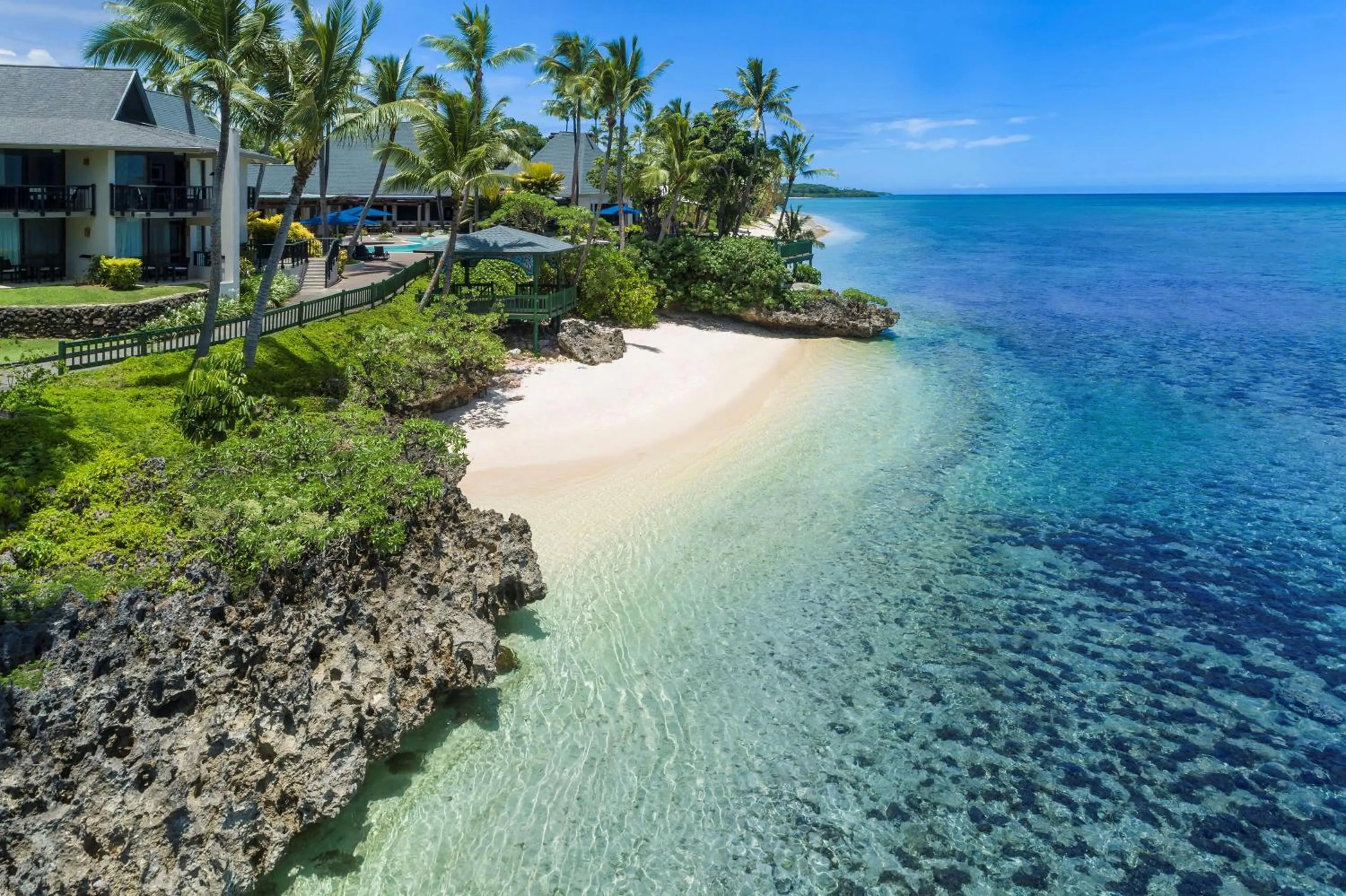 Property building in Shangri-La Yanuca Island, Fiji