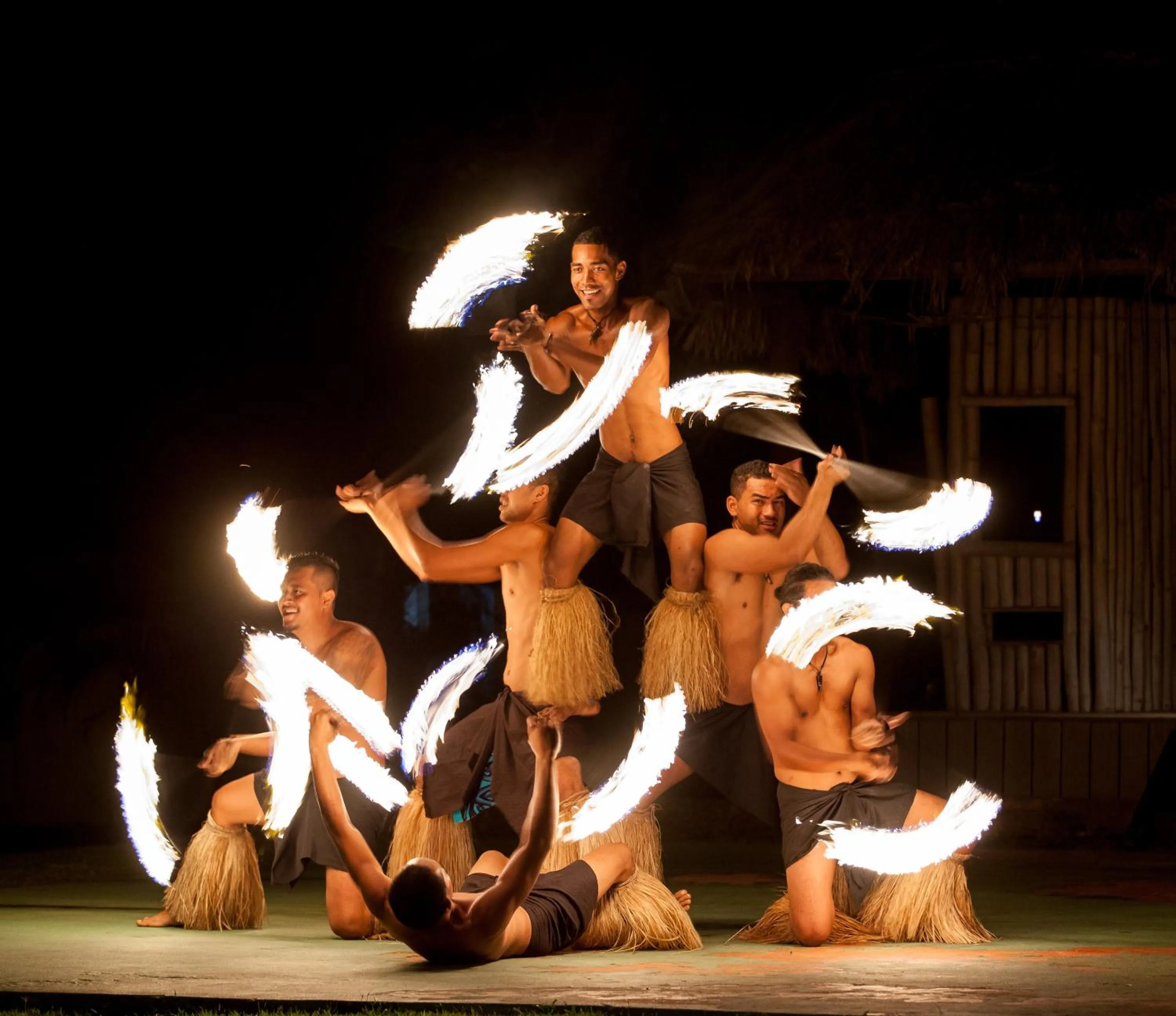 Evening entertainment in Shangri-La Yanuca Island, Fiji