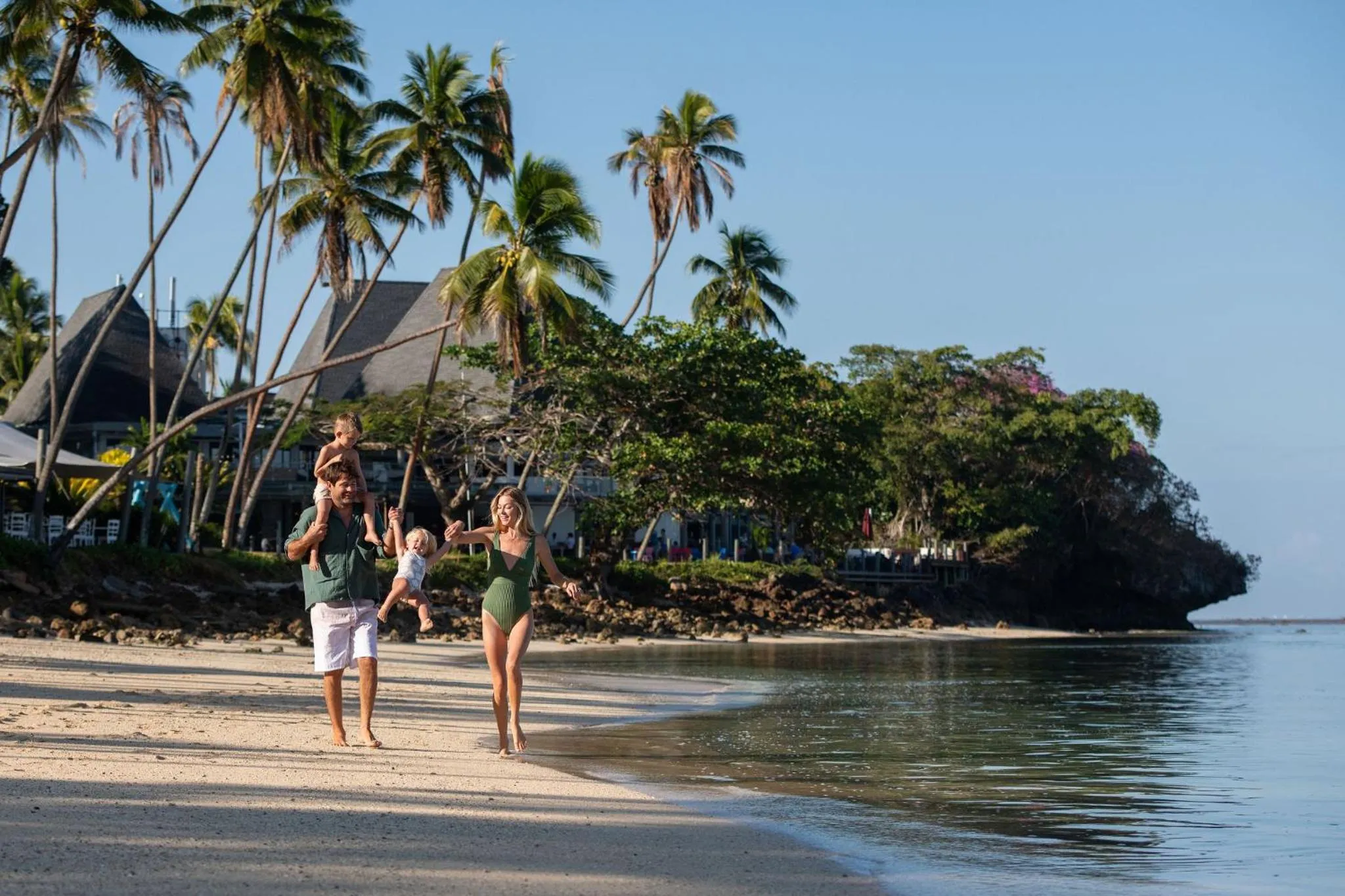 Beach in Shangri-La Yanuca Island, Fiji
