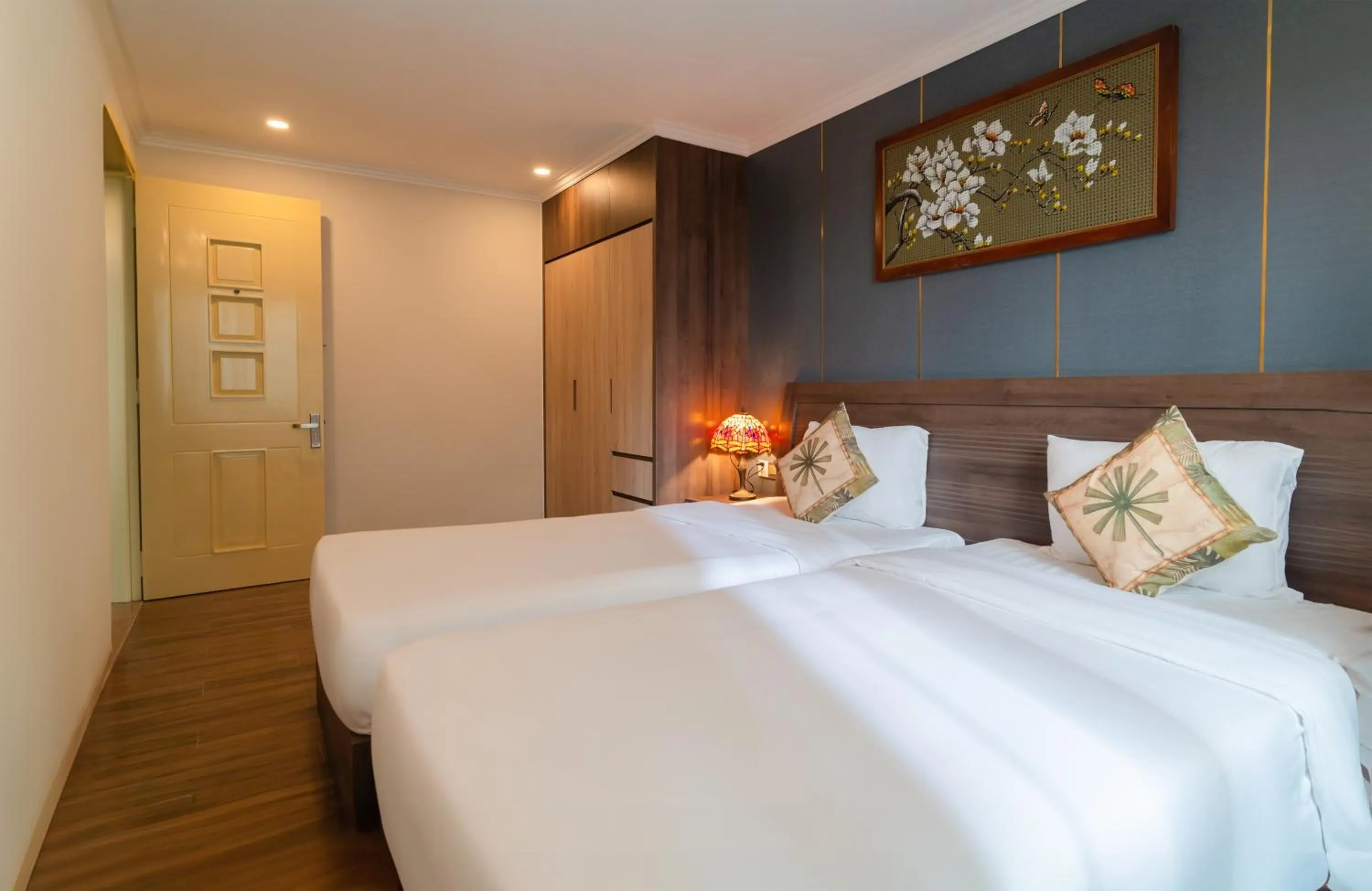 Bed in Aaron Boutique Hotel