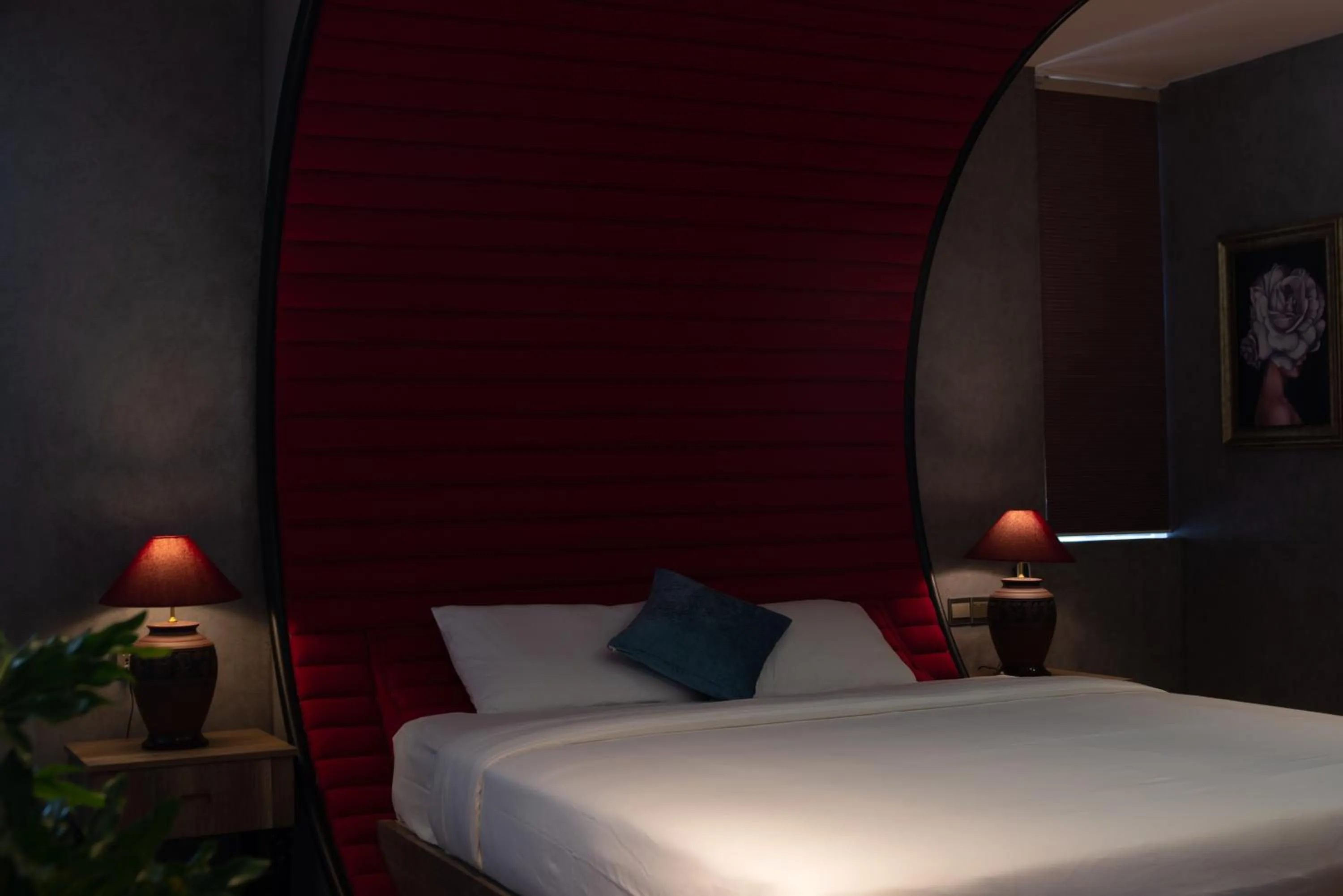 Bed in Aaron Boutique Hotel