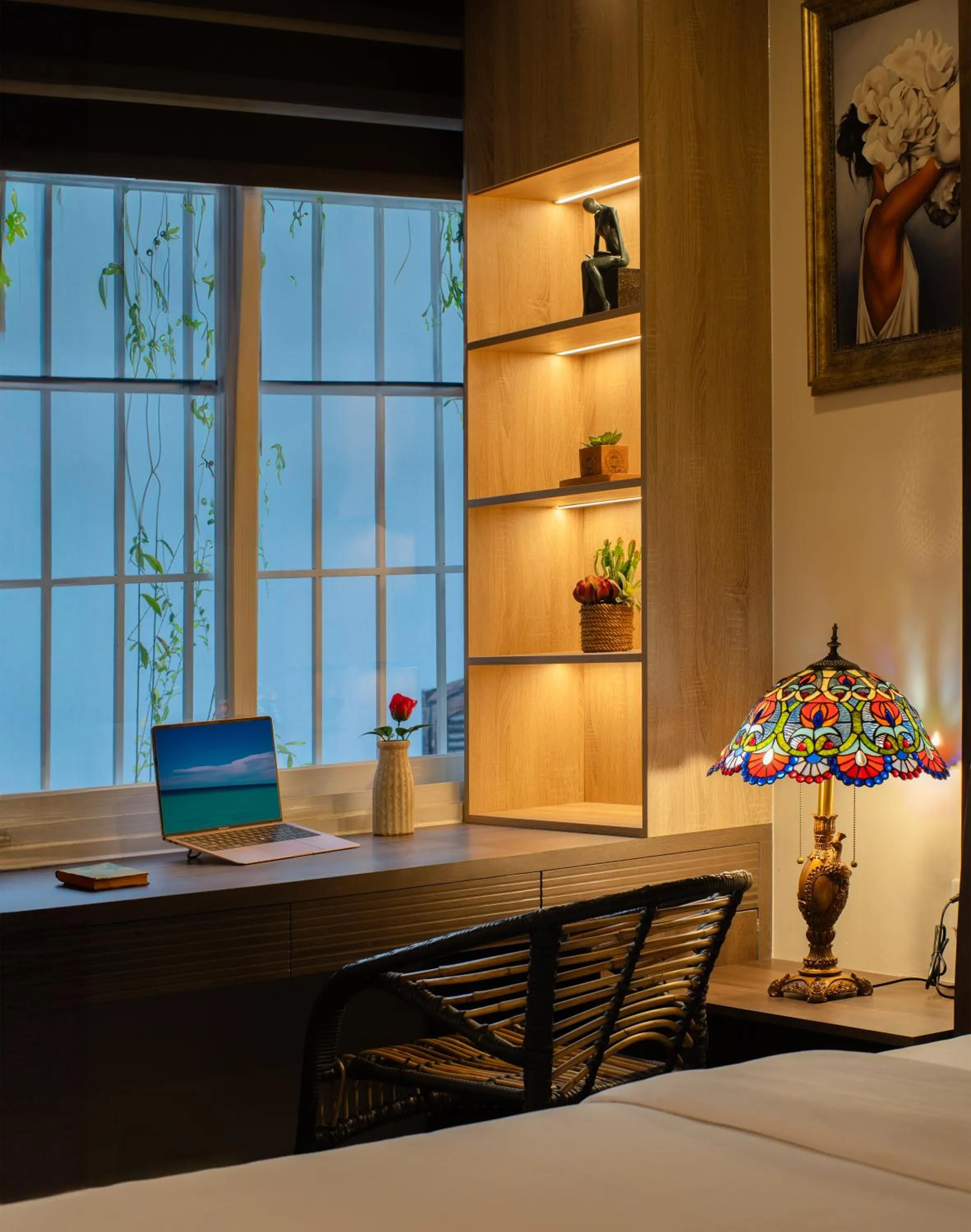 Bed in Aaron Boutique Hotel