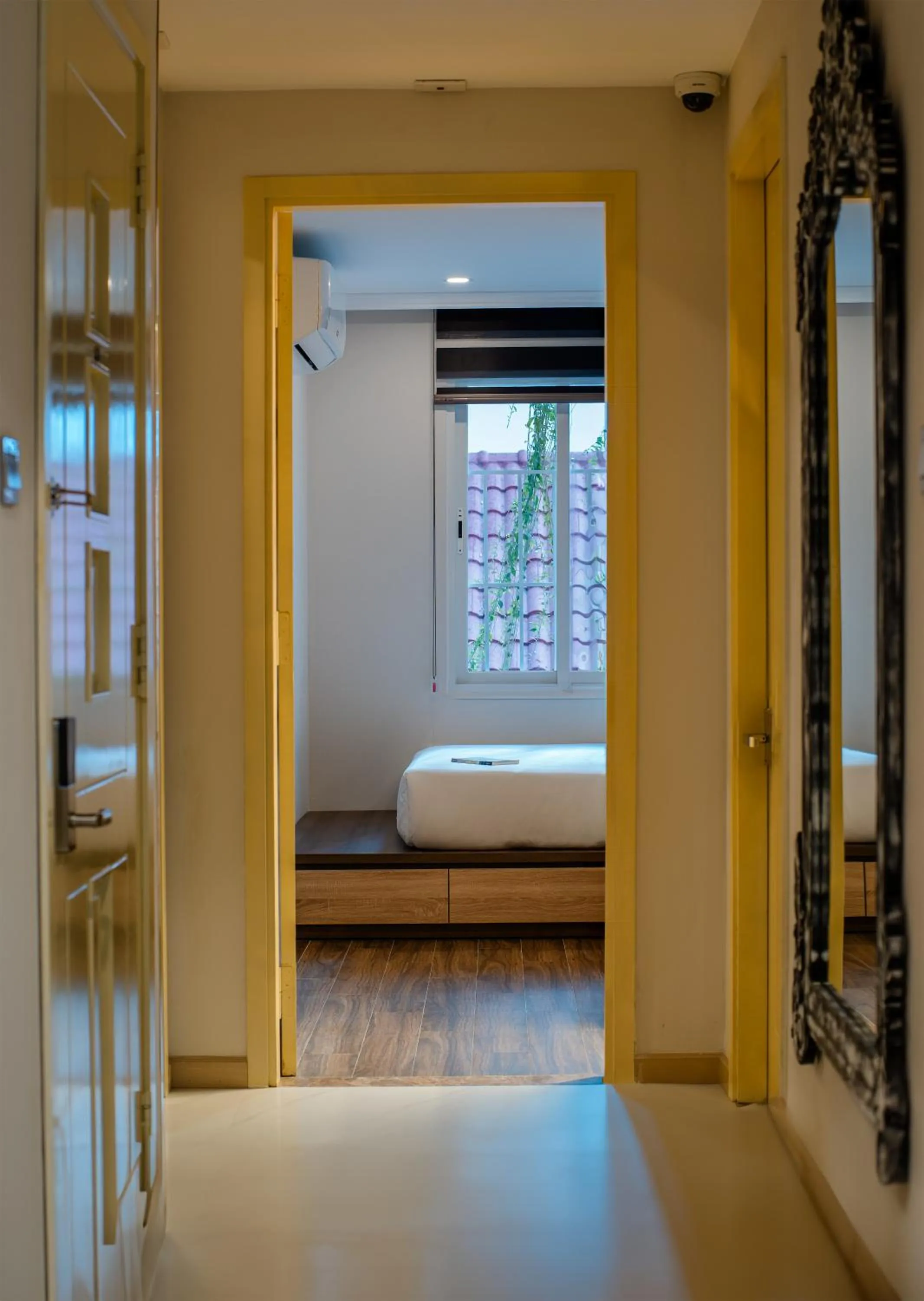 Bed in Aaron Boutique Hotel