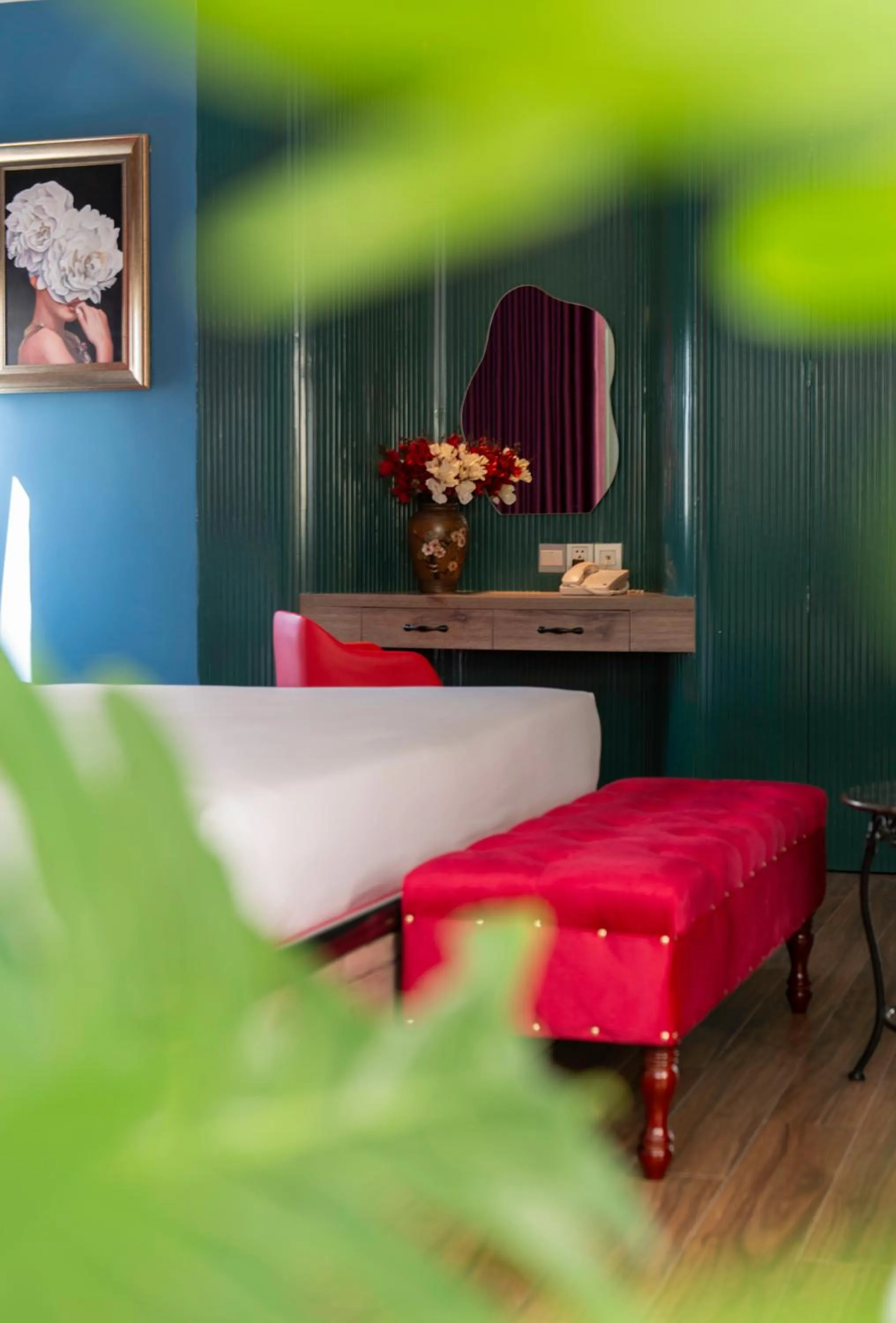 Bed in Aaron Boutique Hotel