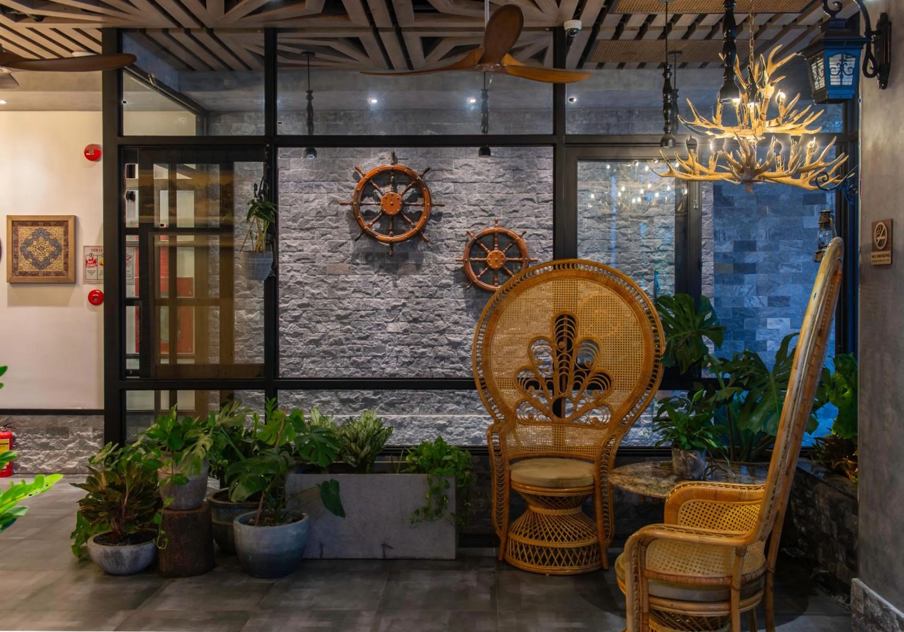 Lobby or reception in Aaron Boutique Hotel