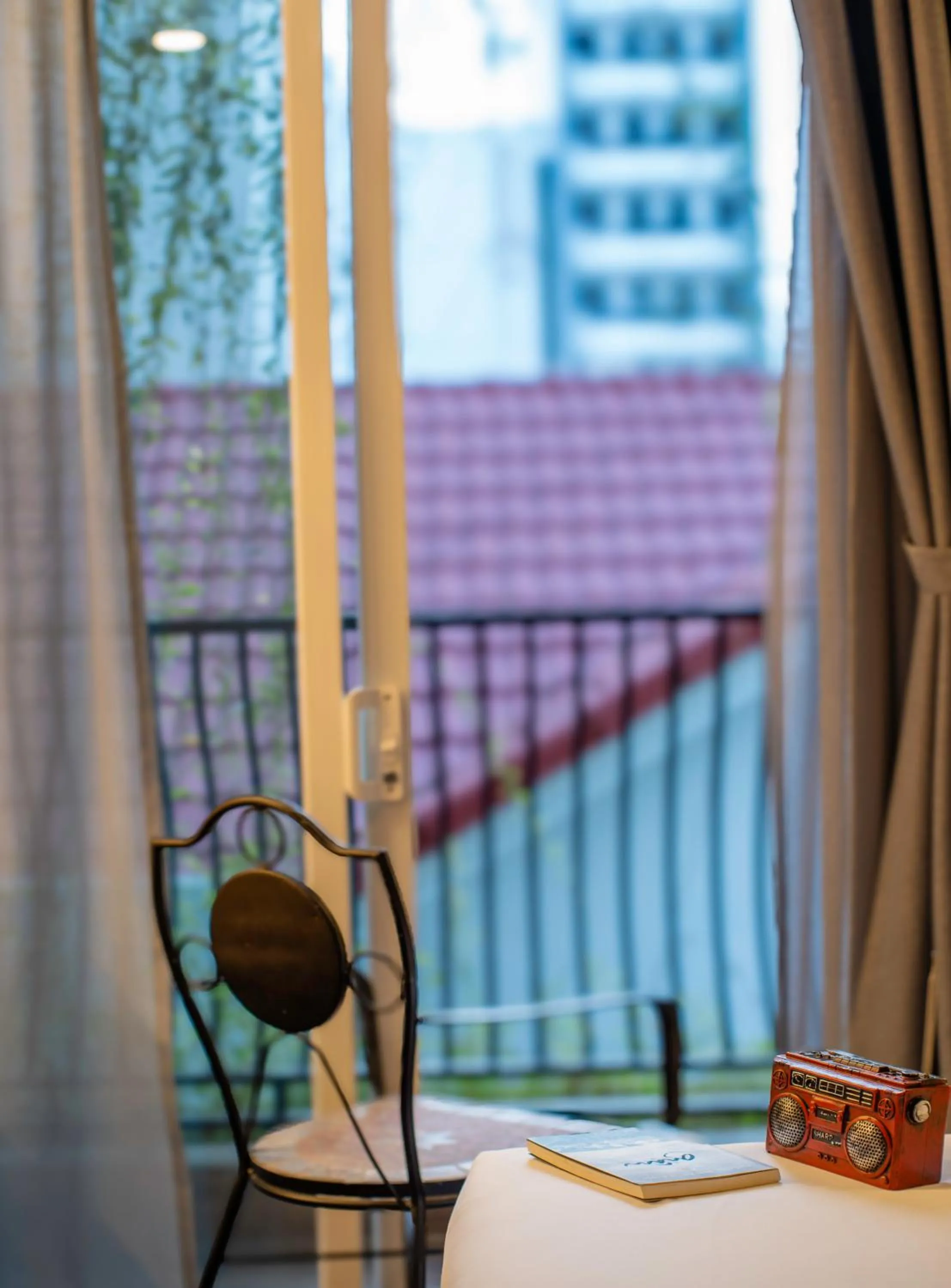 Balcony/Terrace in Aaron Boutique Hotel