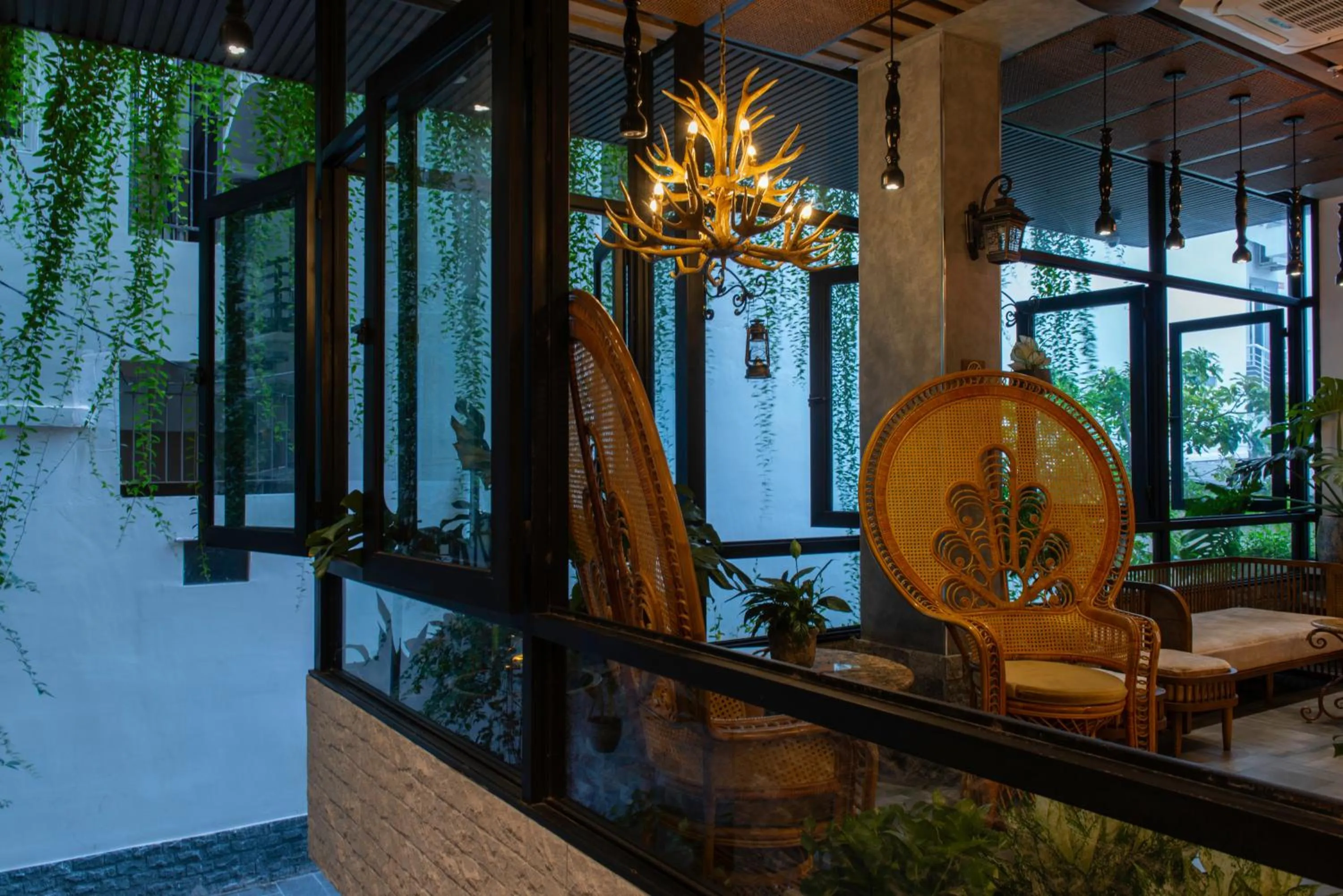 Lobby or reception in Aaron Boutique Hotel