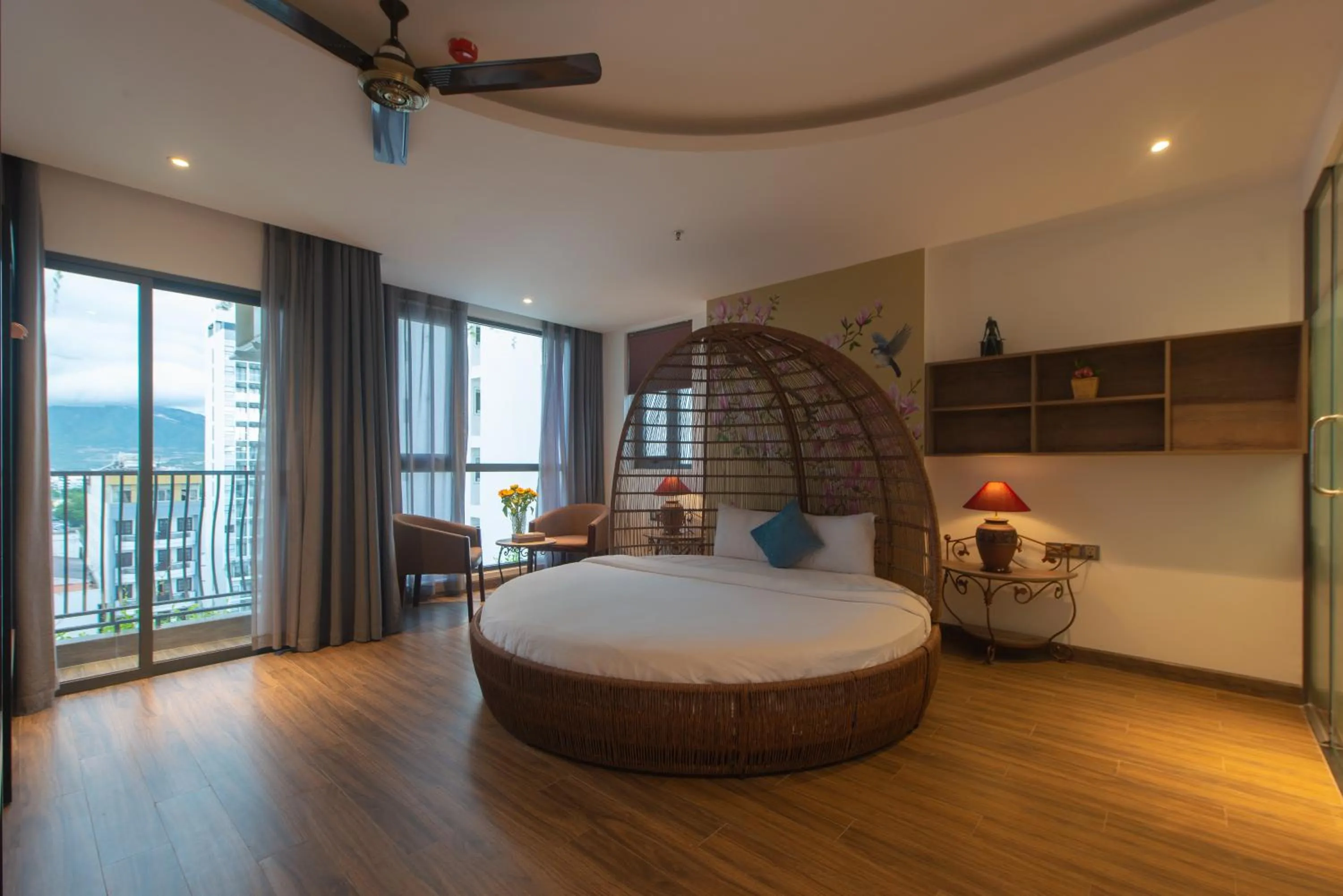 Bed in Aaron Boutique Hotel