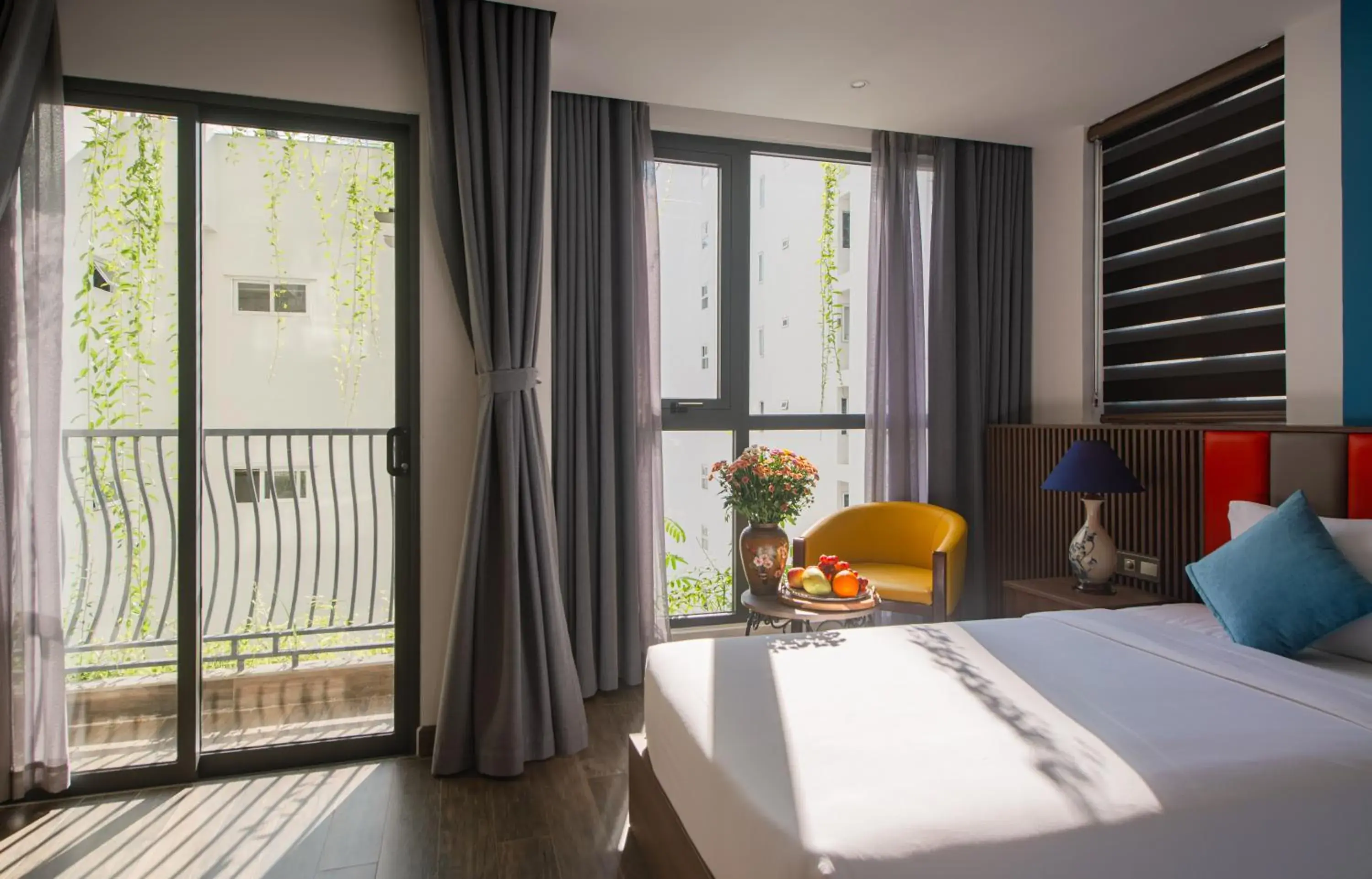 Bed in Aaron Boutique Hotel Bed in Aaron Boutique Hotel