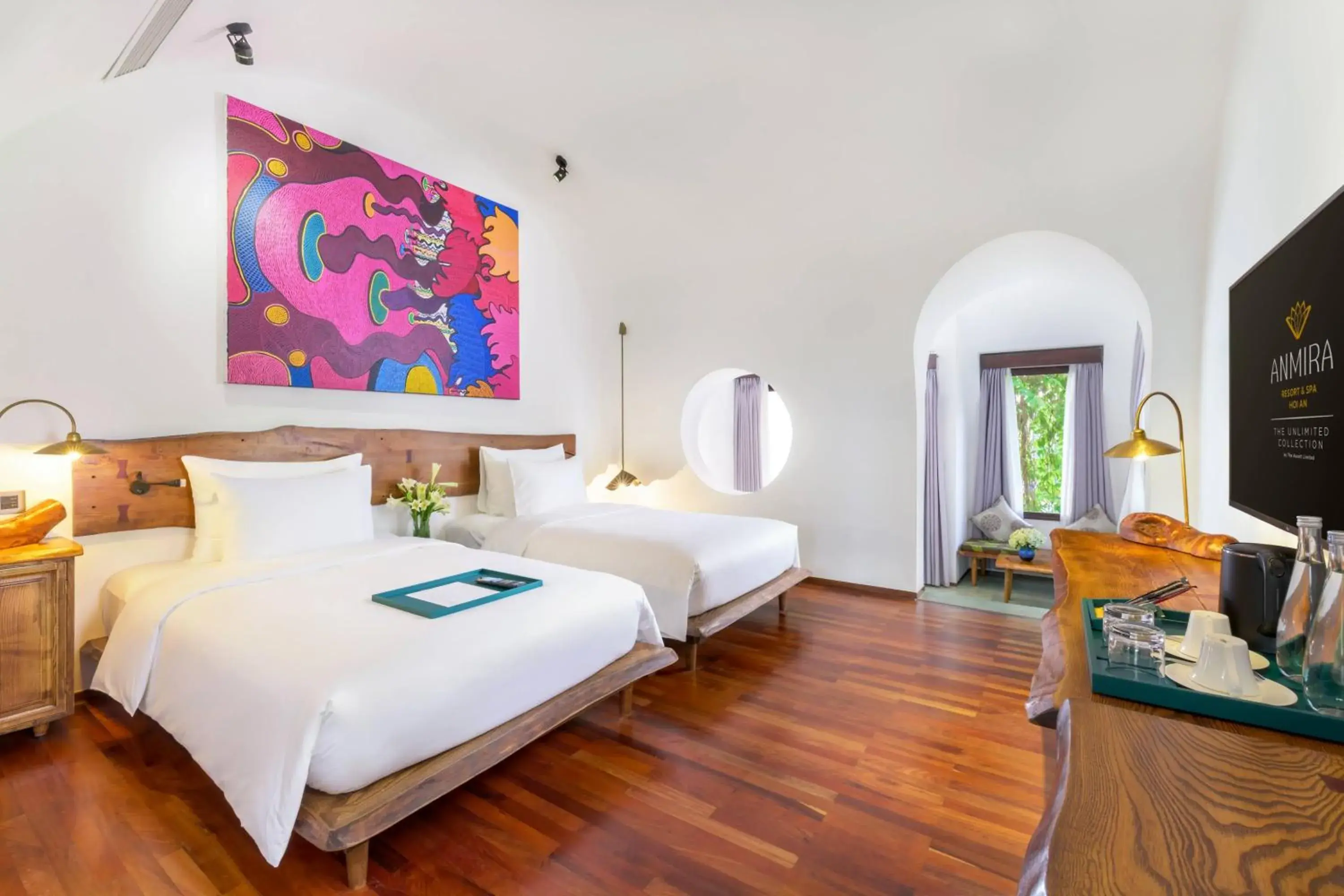 Bed in Anmira Resort & Spa Hoi An by The Unlimited Collection, Managed by the Ascott Bed in Anmira Resort & Spa Hoi An by The Unlimited Collection, Managed by the Ascott