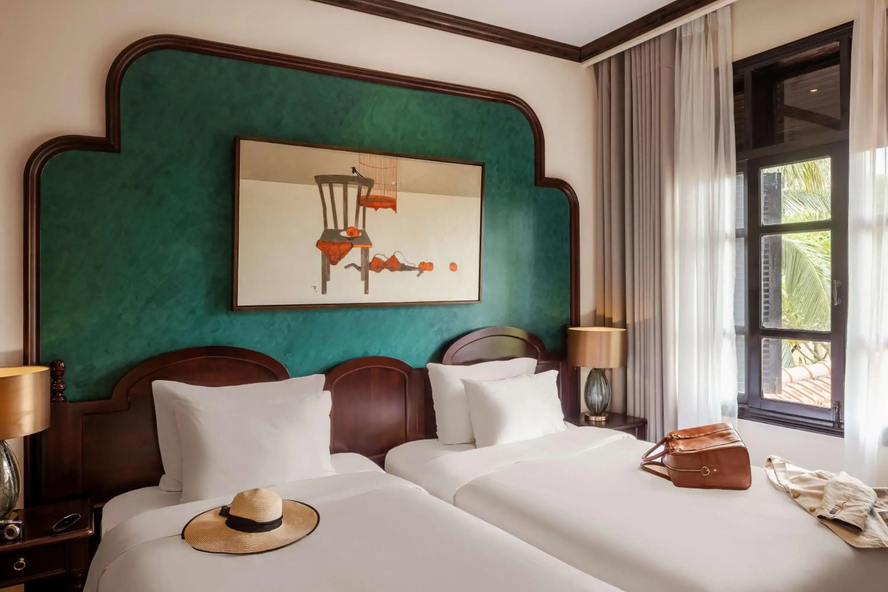 Bed in Anmira Resort & Spa Hoi An by The Unlimited Collection, Managed by the Ascott Bed in Anmira Resort & Spa Hoi An by The Unlimited Collection, Managed by the Ascott