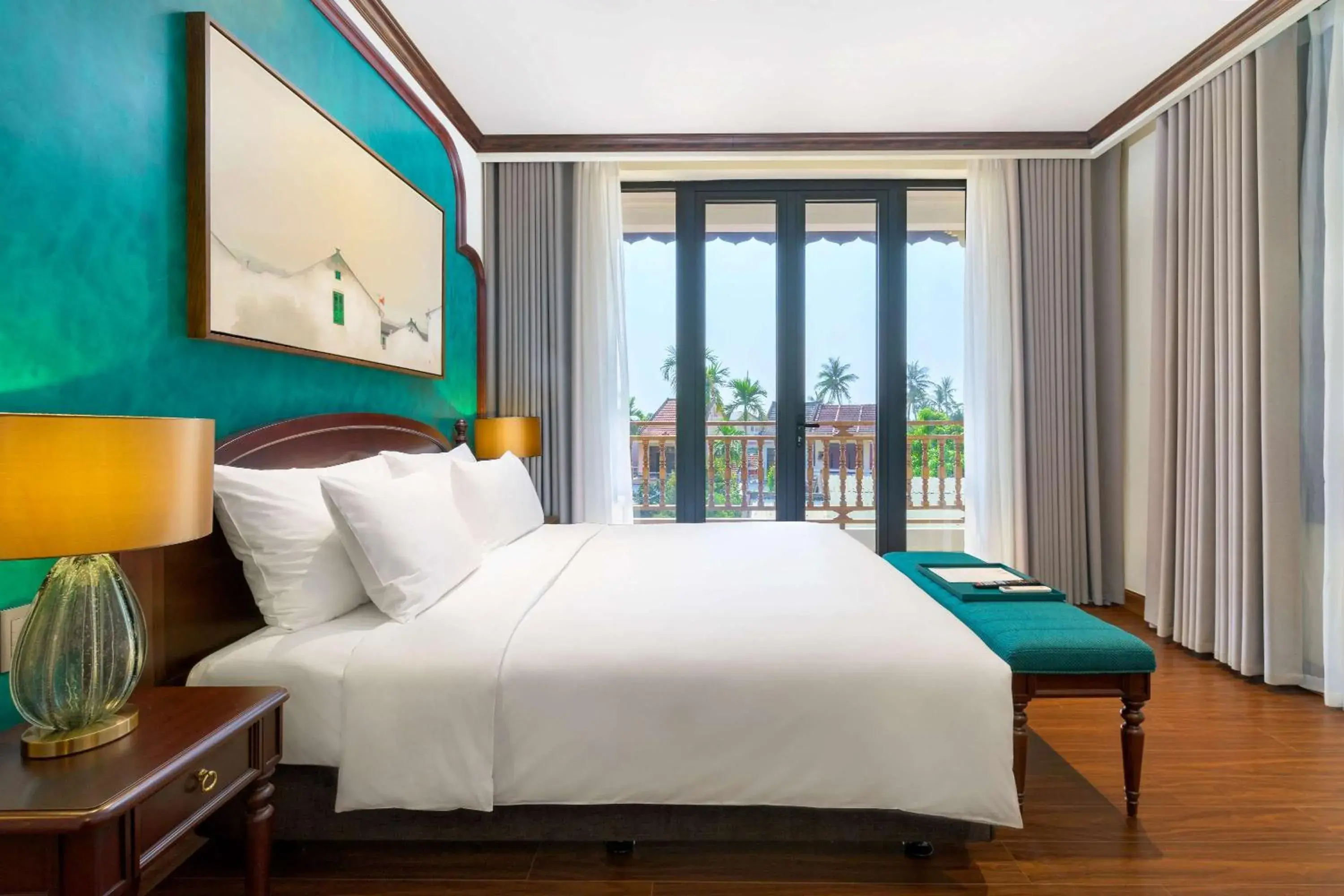 Bed in Anmira Resort & Spa Hoi An by The Unlimited Collection, Managed by the Ascott Bed in Anmira Resort & Spa Hoi An by The Unlimited Collection, Managed by the Ascott
