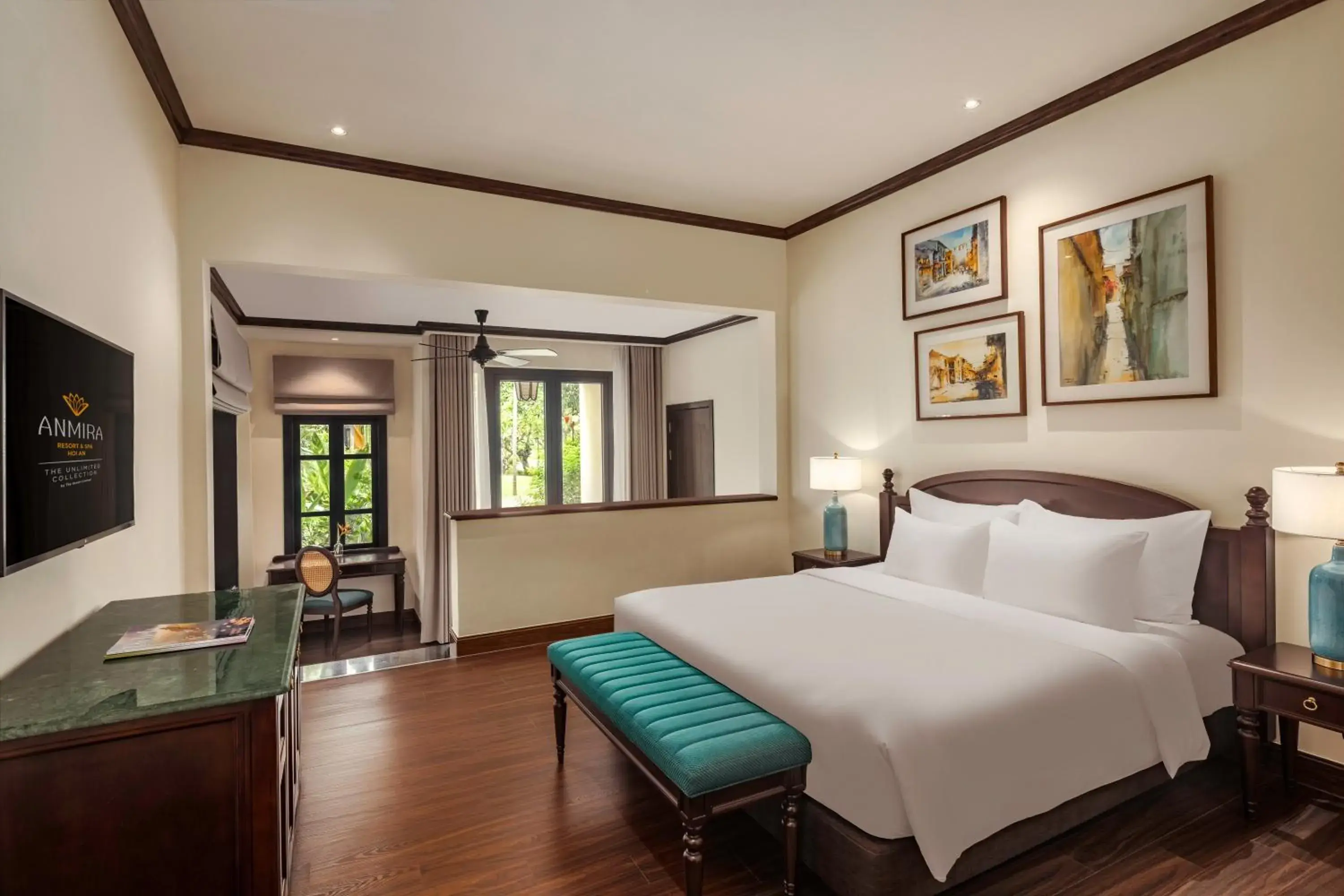 Bedroom, Bed in Anmira Resort & Spa Hoi An by The Unlimited Collection, Managed by the Ascott Bedroom, Bed in Anmira Resort & Spa Hoi An by The Unlimited Collection, Managed by the Ascott
