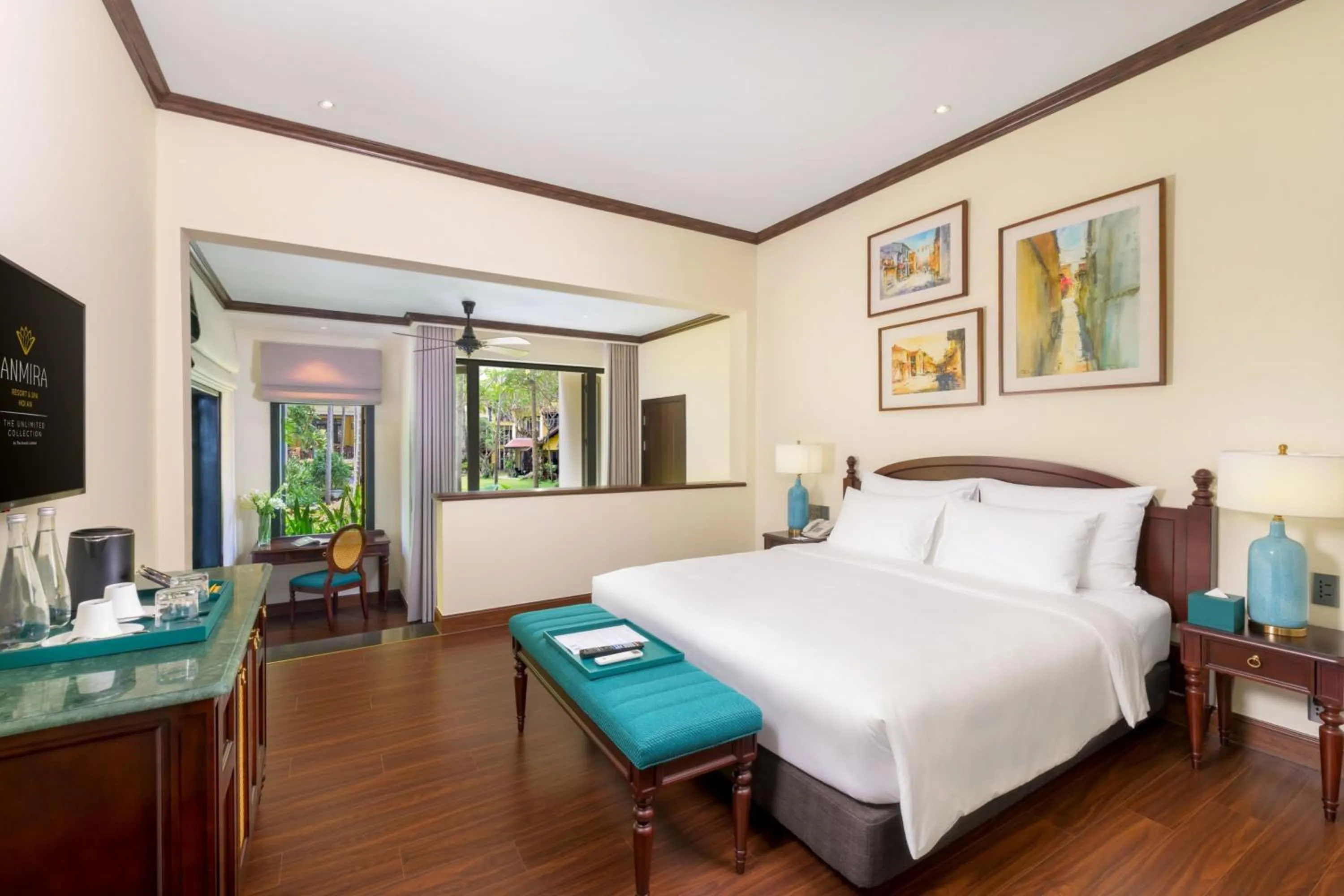 Bed in Anmira Resort & Spa Hoi An by The Unlimited Collection, Managed by the Ascott