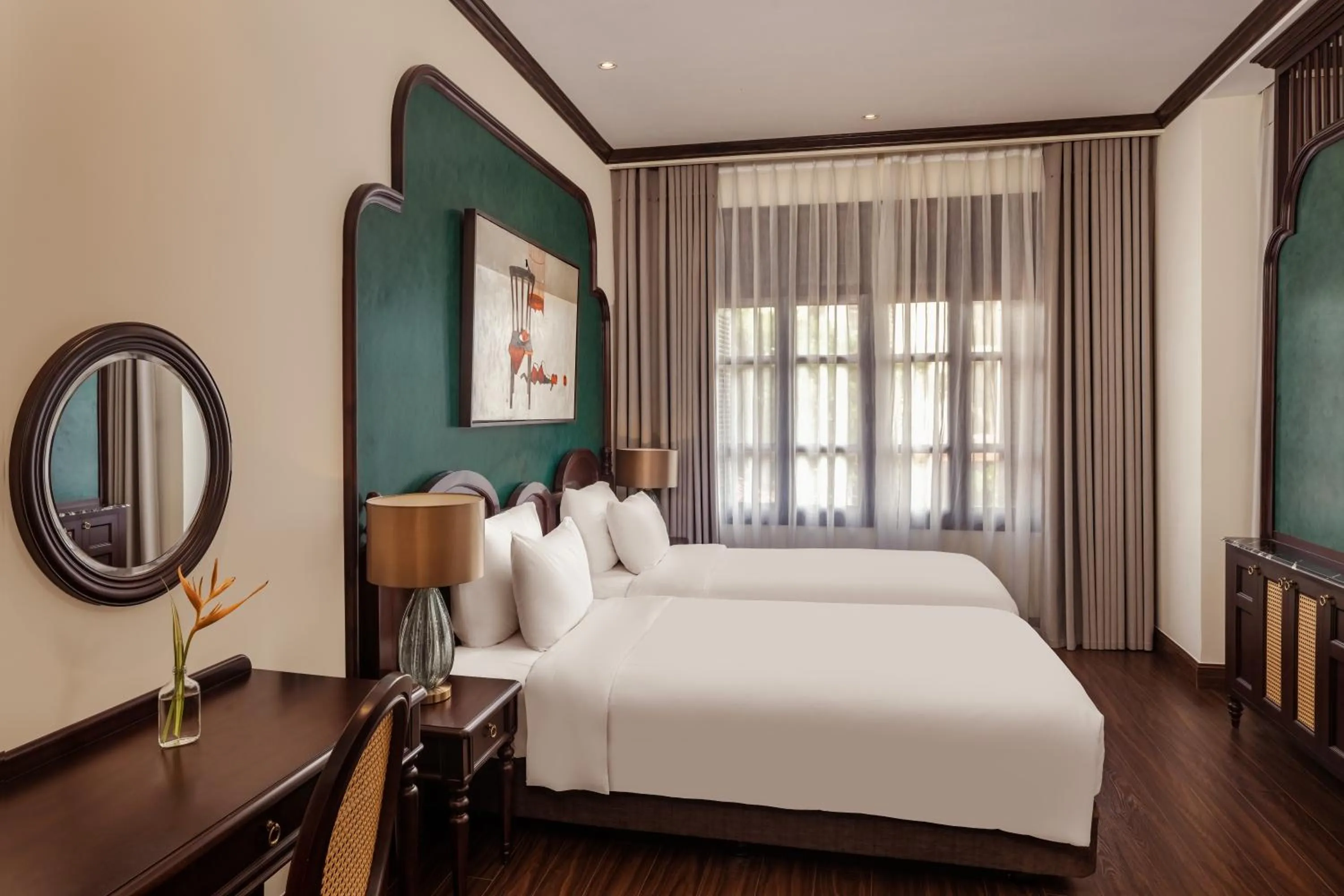 Bed in Anmira Resort & Spa Hoi An by The Unlimited Collection, Managed by the Ascott