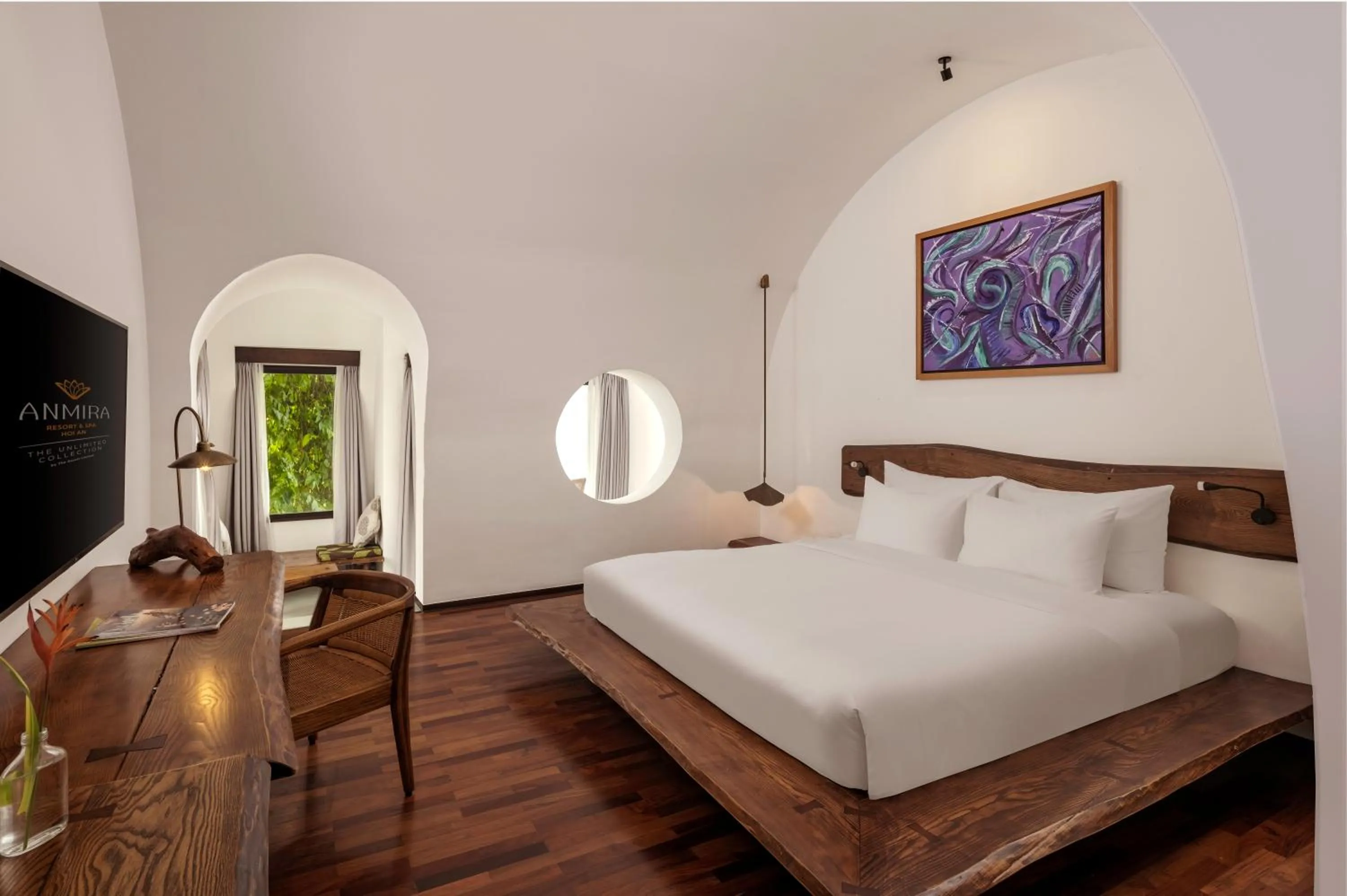 Bed in Anmira Resort & Spa Hoi An by The Unlimited Collection, Managed by the Ascott
