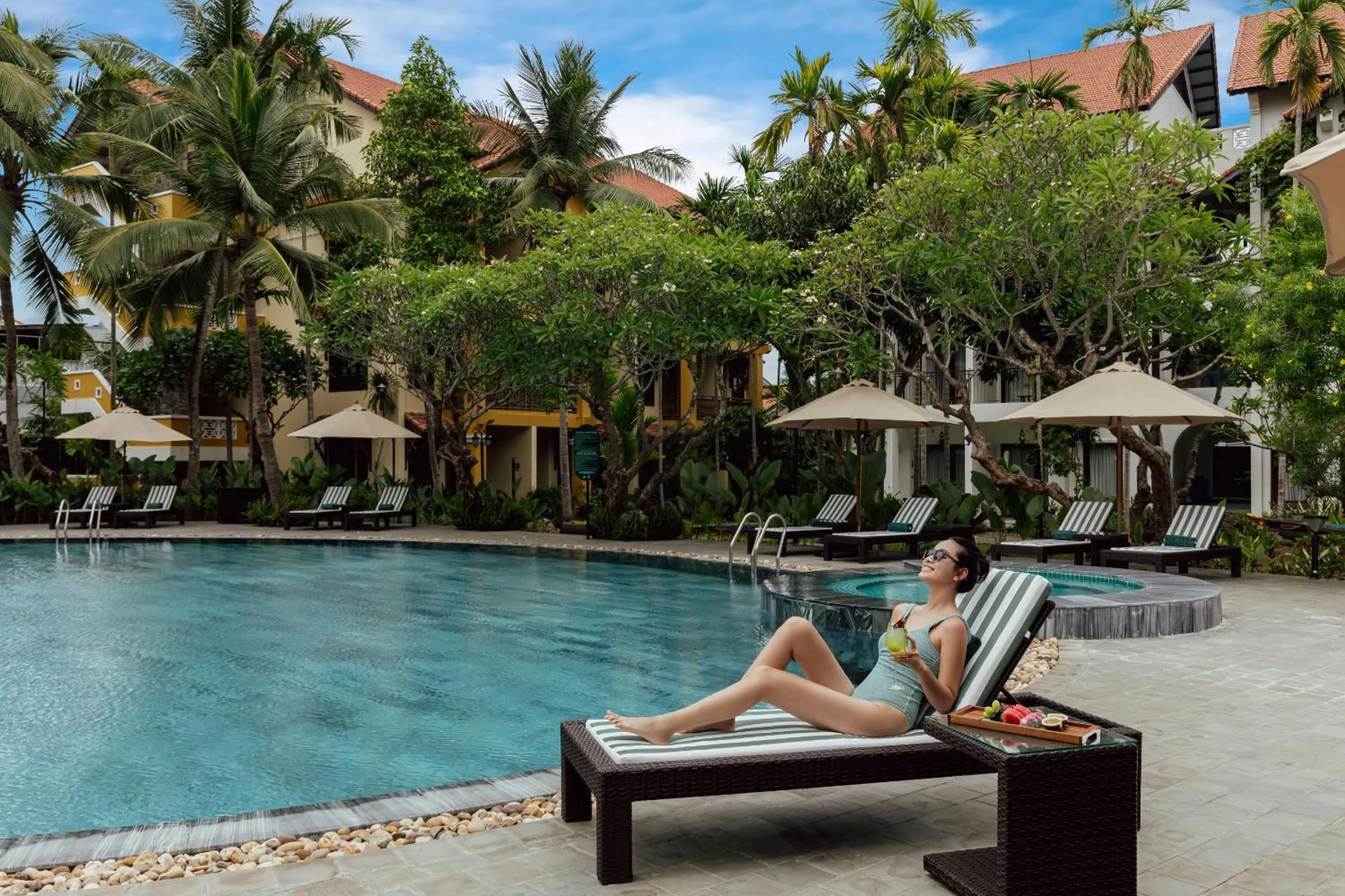 Pool view in Anmira Resort & Spa Hoi An by The Unlimited Collection, Managed by the Ascott