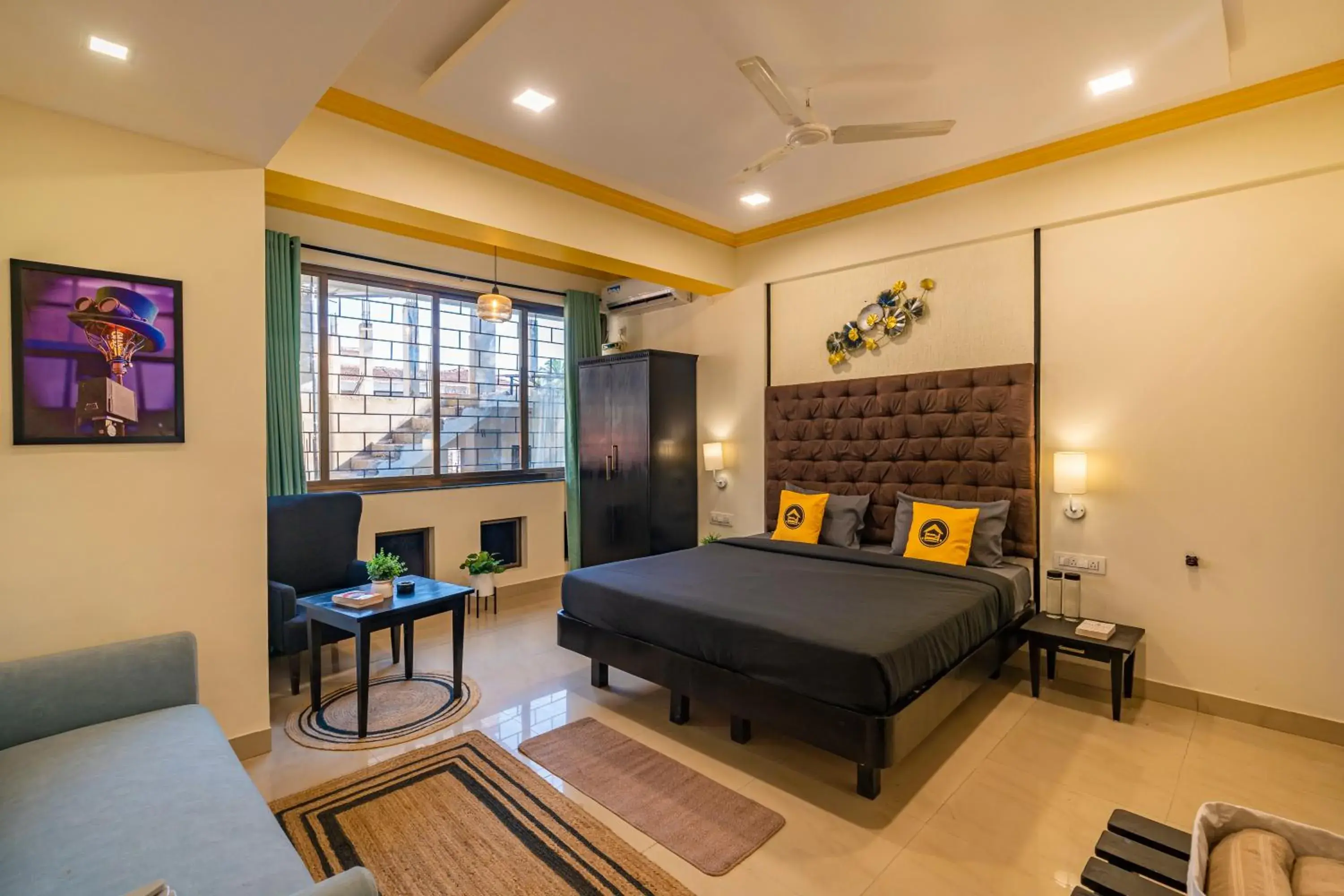Standard Quadruple Room in The Hosteller Goa, Candolim Standard Quadruple Room in The Hosteller Goa, Candolim