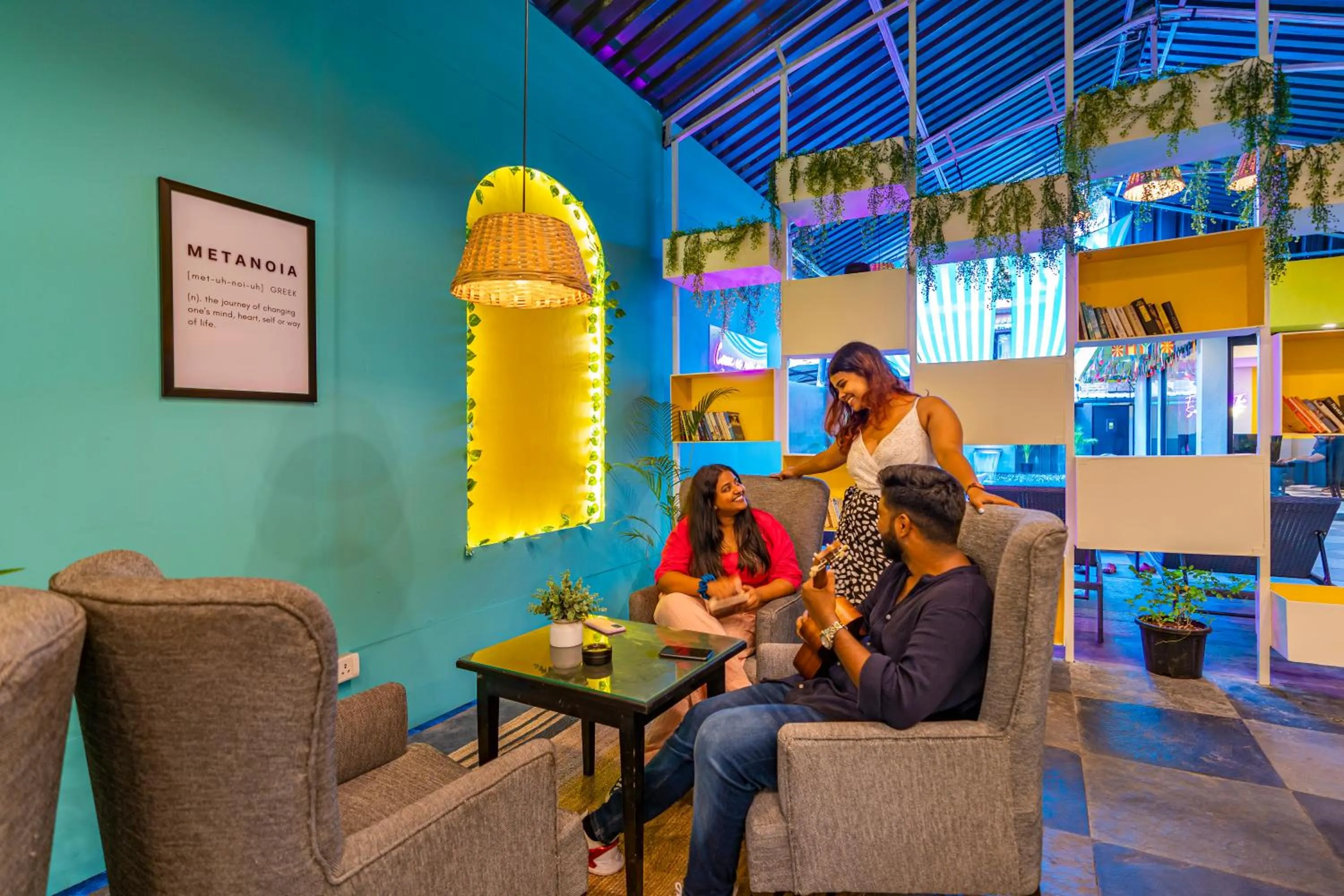 People in The Hosteller Goa, Candolim