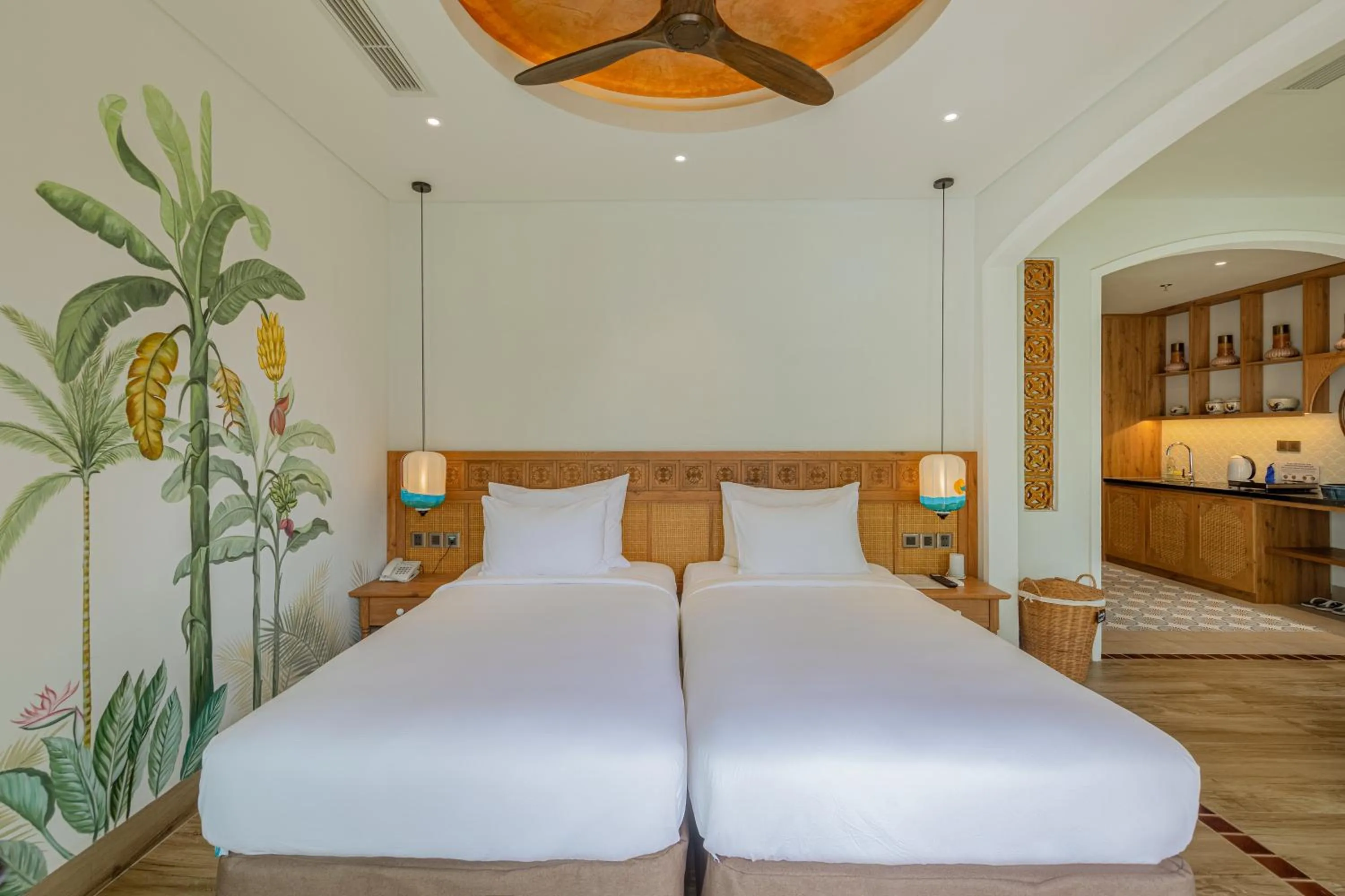 Bed in Seahorse Signature Danang Hotel by Haviland