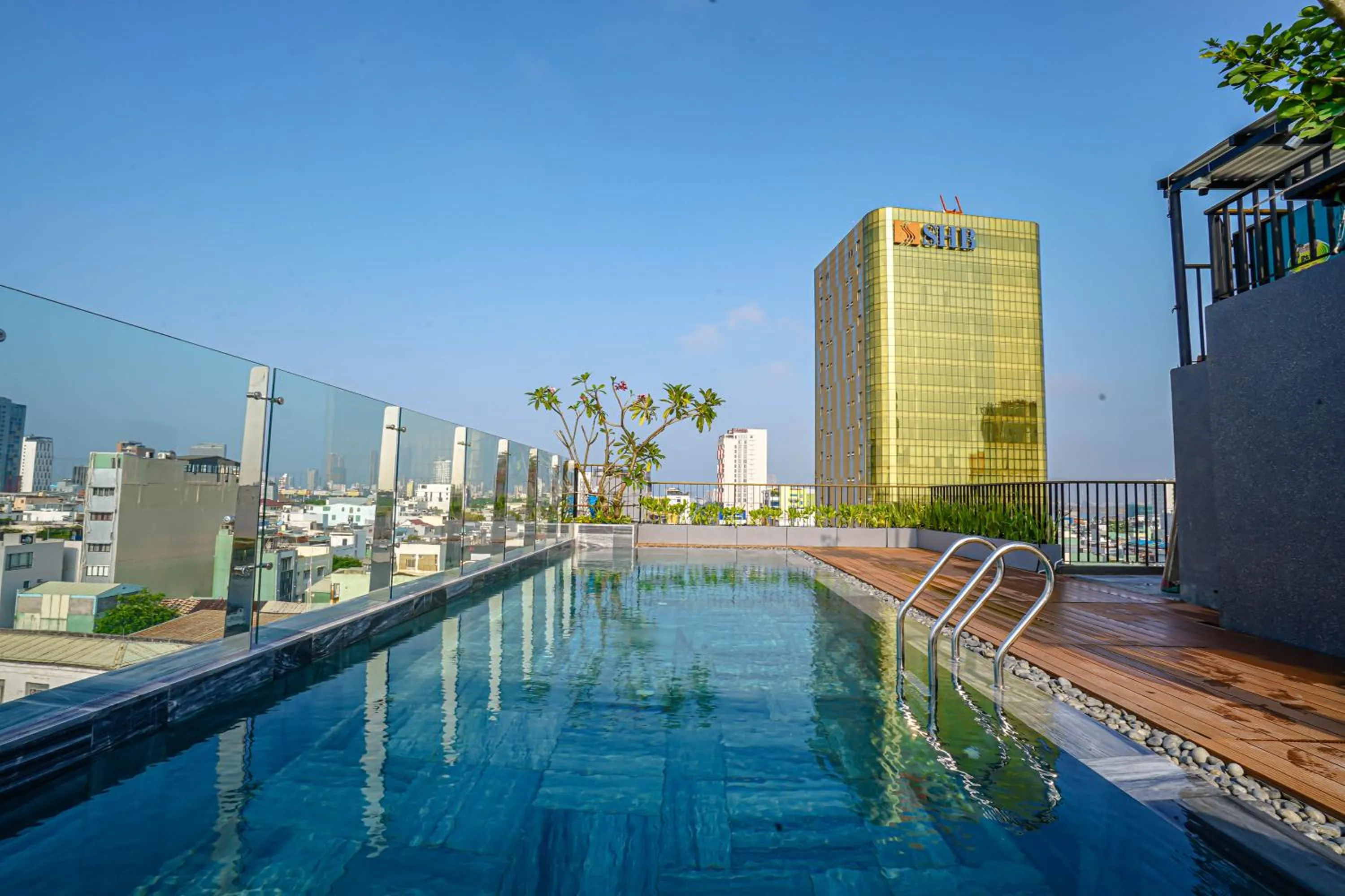 Pool view in Seahorse Signature Danang Hotel by Haviland