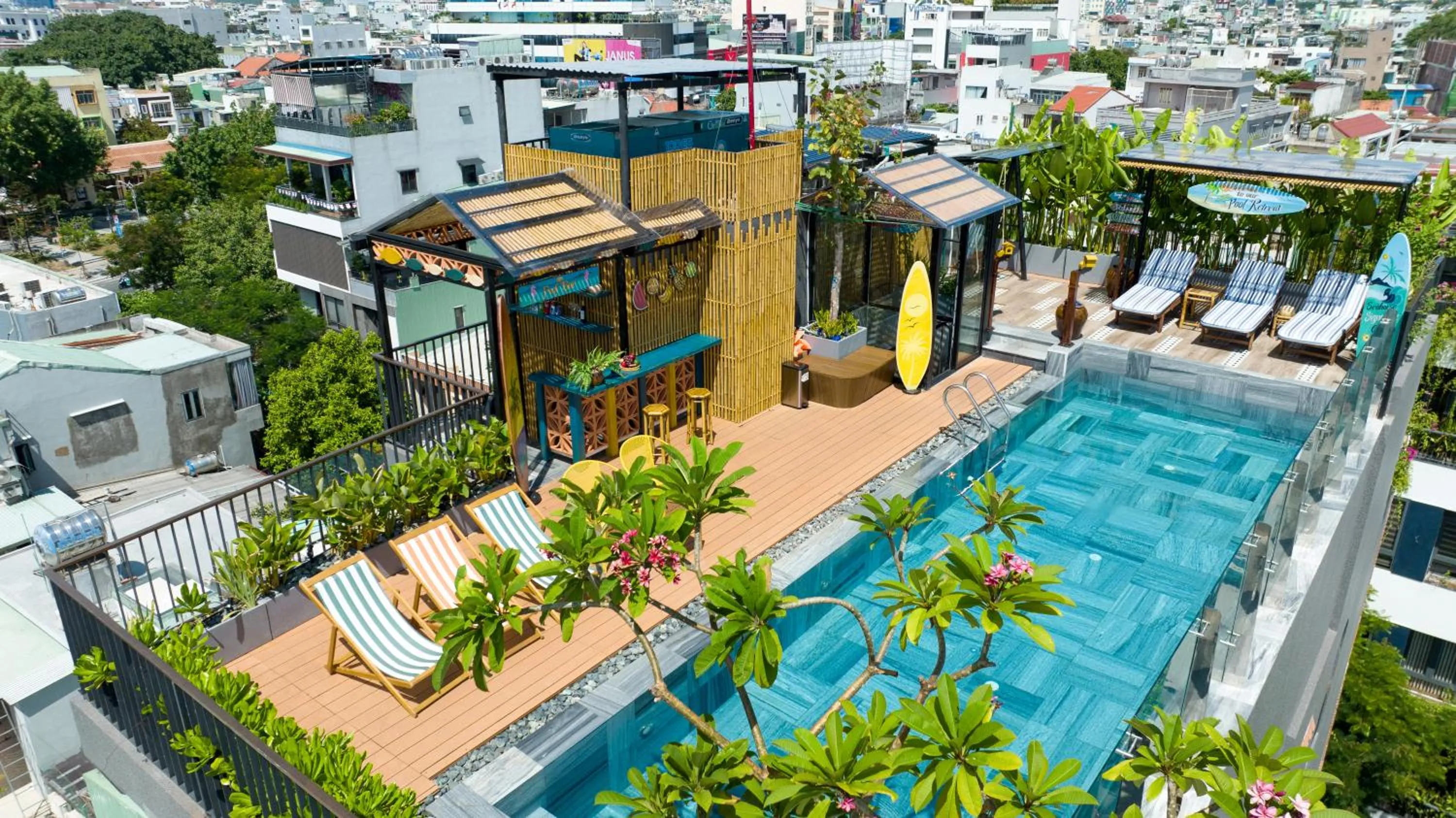 City view in Seahorse Signature Danang Hotel by Haviland