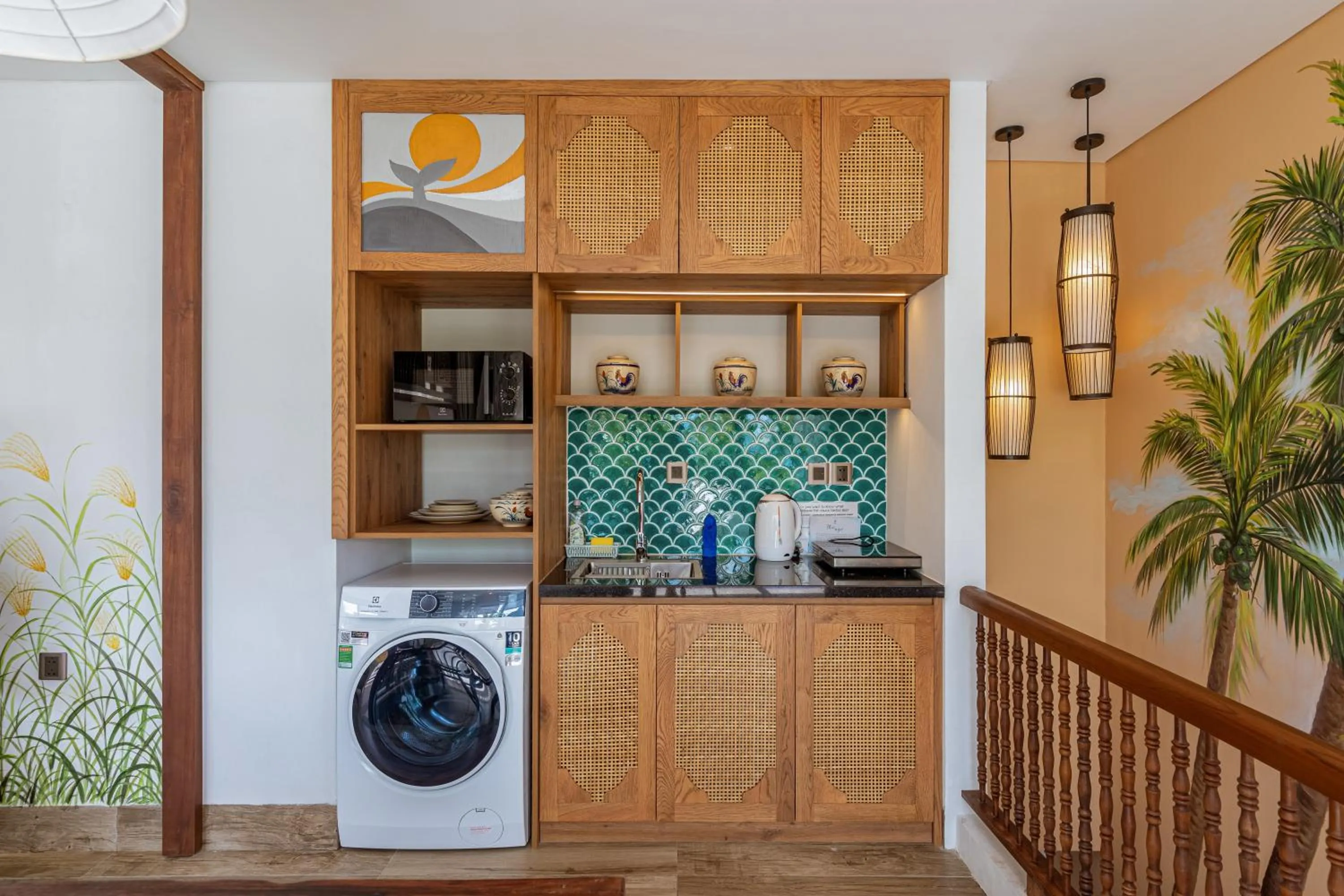 Kitchen or kitchenette in Seahorse Signature Danang Hotel by Haviland