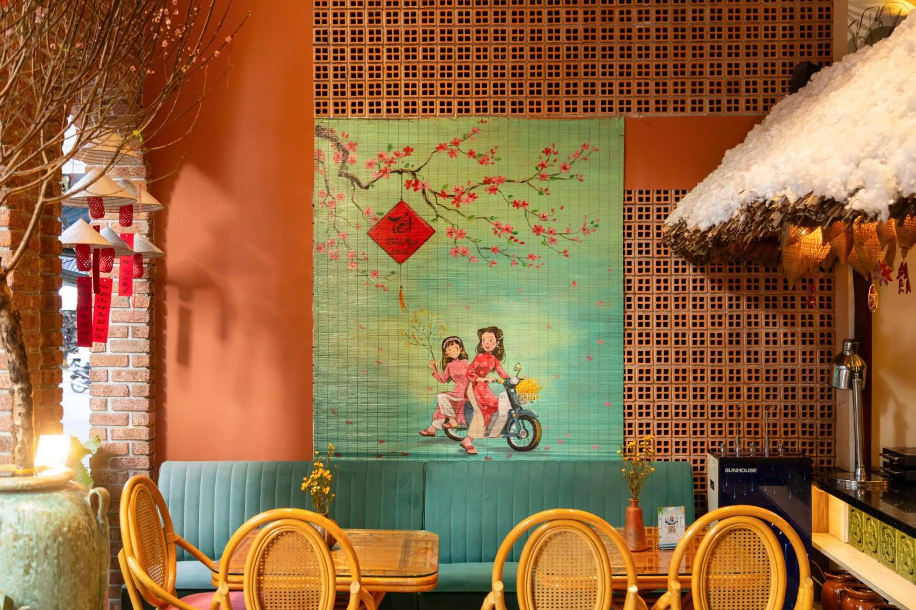 Seating area in Seahorse Signature Danang Hotel by Haviland