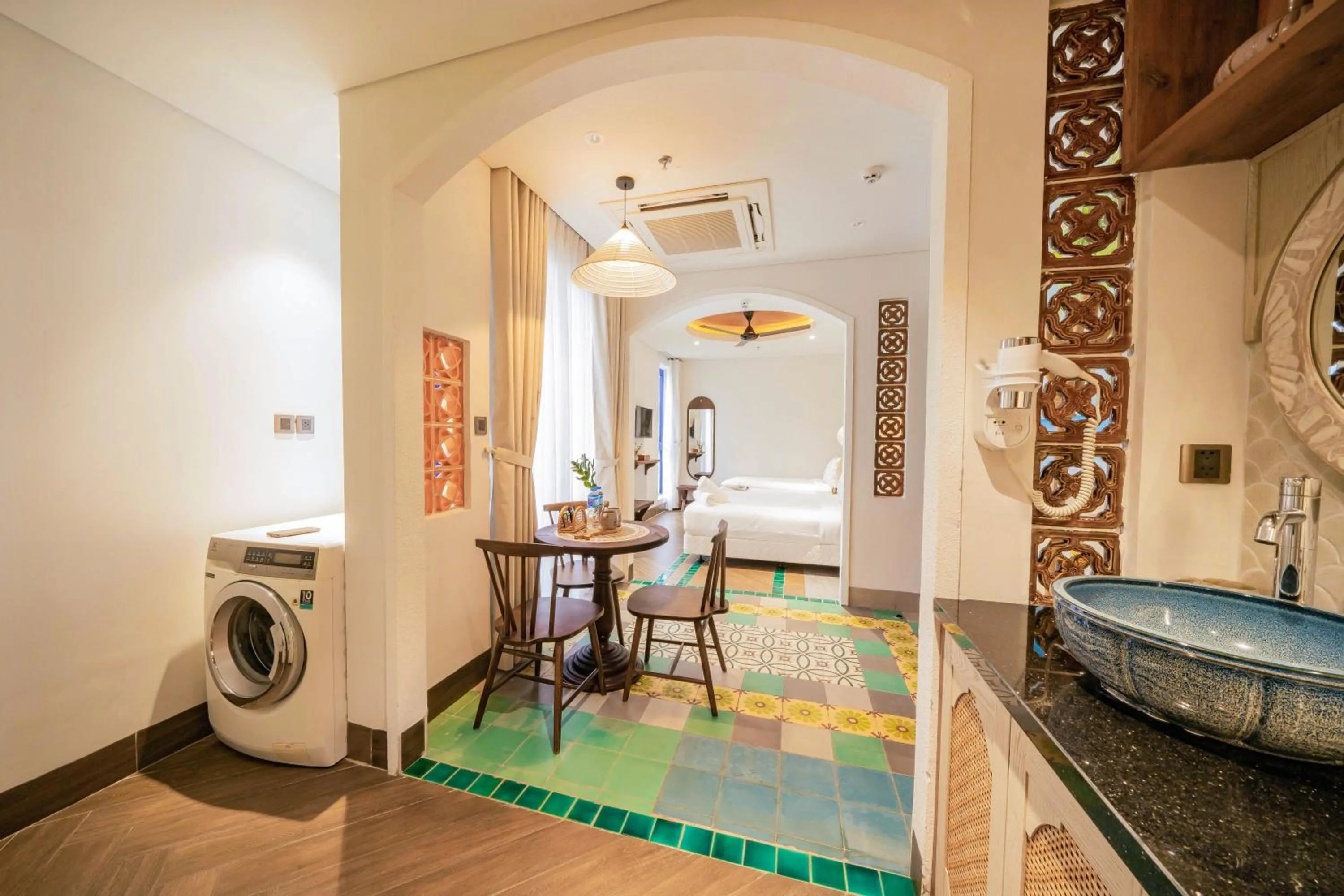 washing machine in Seahorse Signature Danang Hotel by Haviland