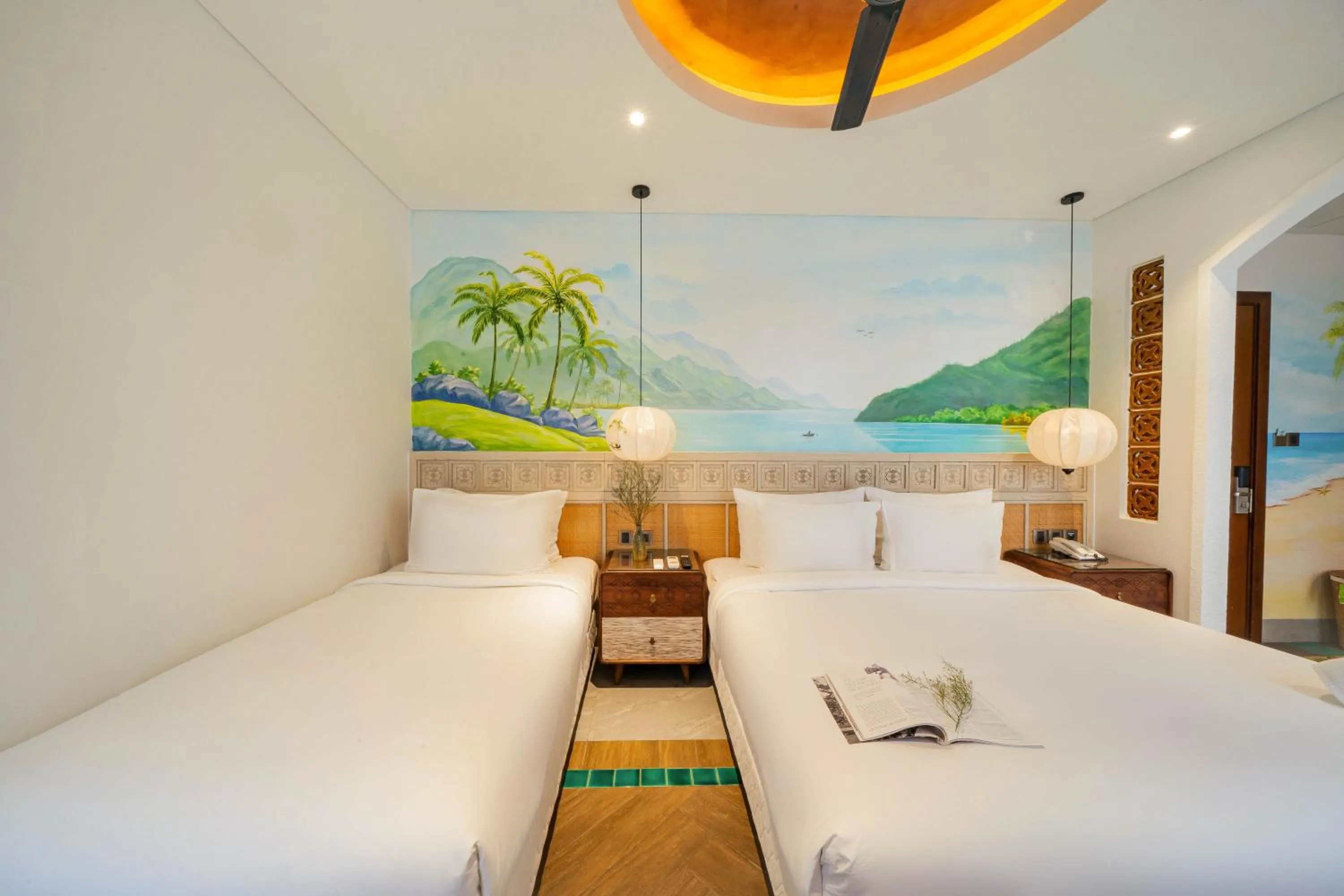 Bed in Seahorse Signature Danang Hotel by Haviland