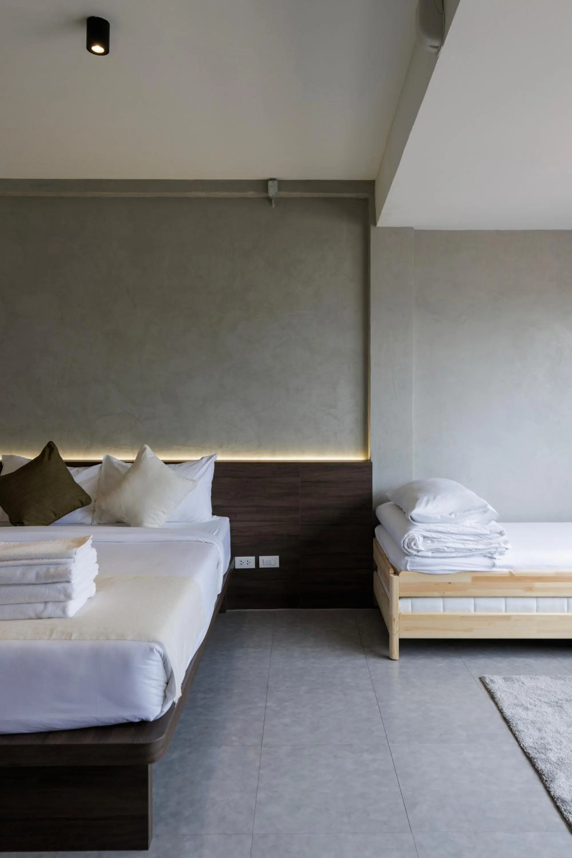 Bed in C'HOUSE Bangkok