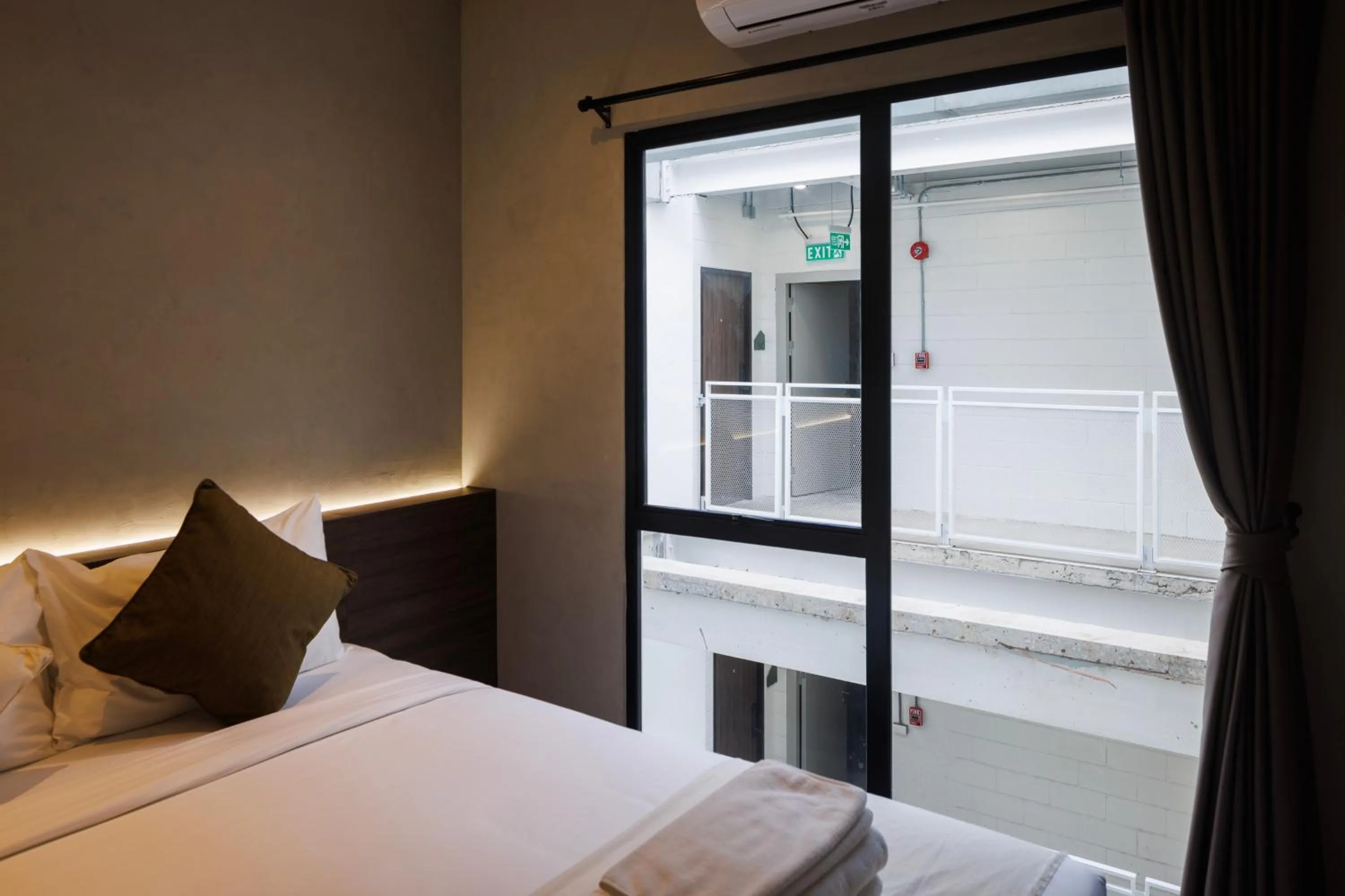 Bed in C'HOUSE Bangkok