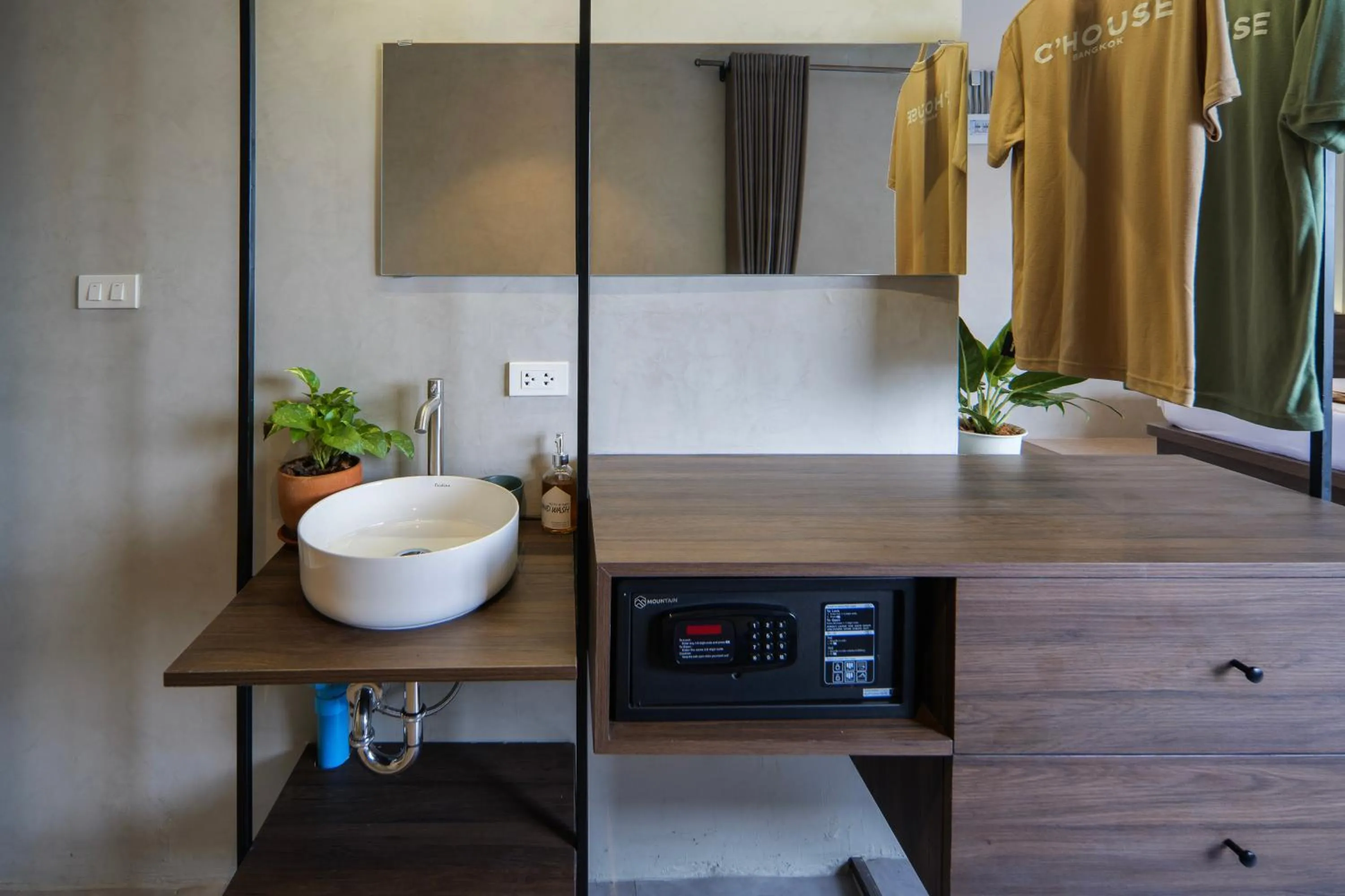 Bedroom in C'HOUSE Bangkok