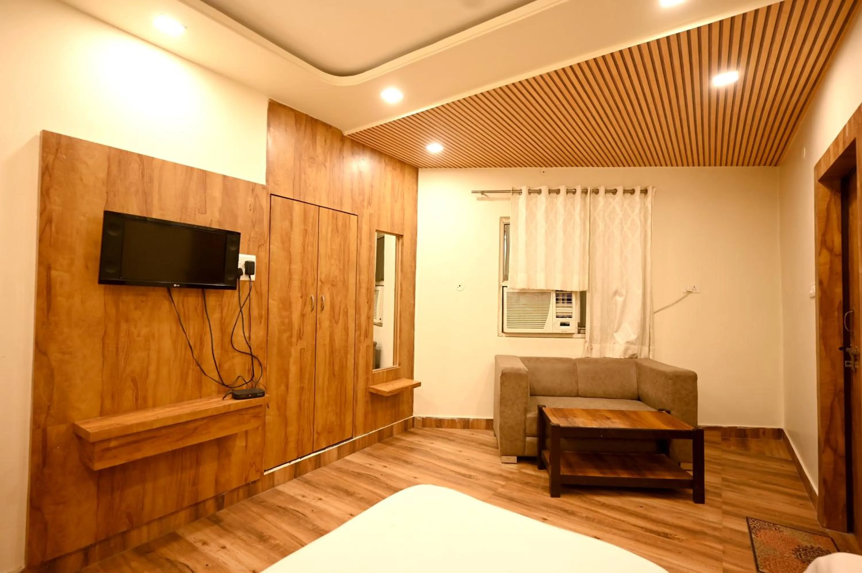 Bed in Hotel Vrindavan Palace